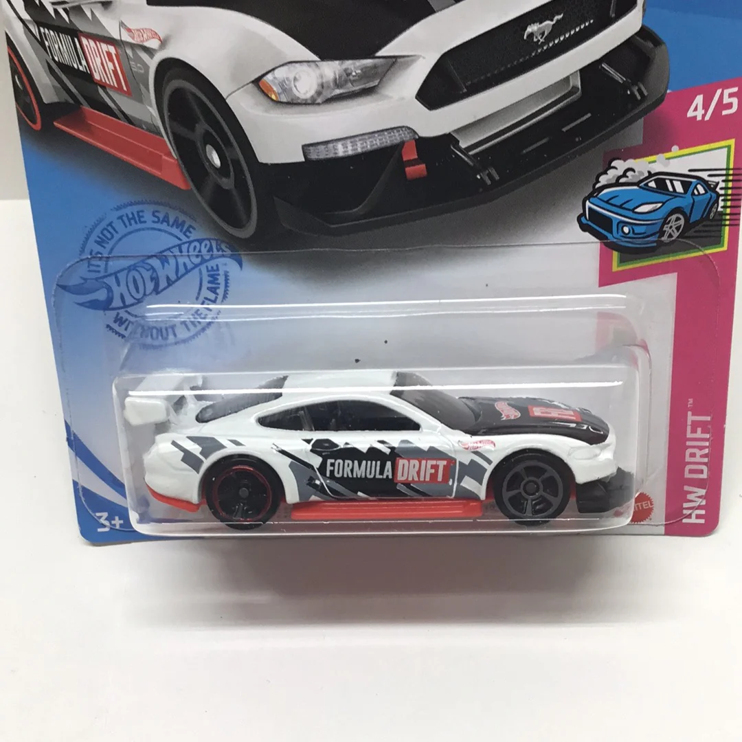 2021 hot wheels N case #127 Custom 18 Ford Mustang GT white Kroger exclusive EE3 - Image 2