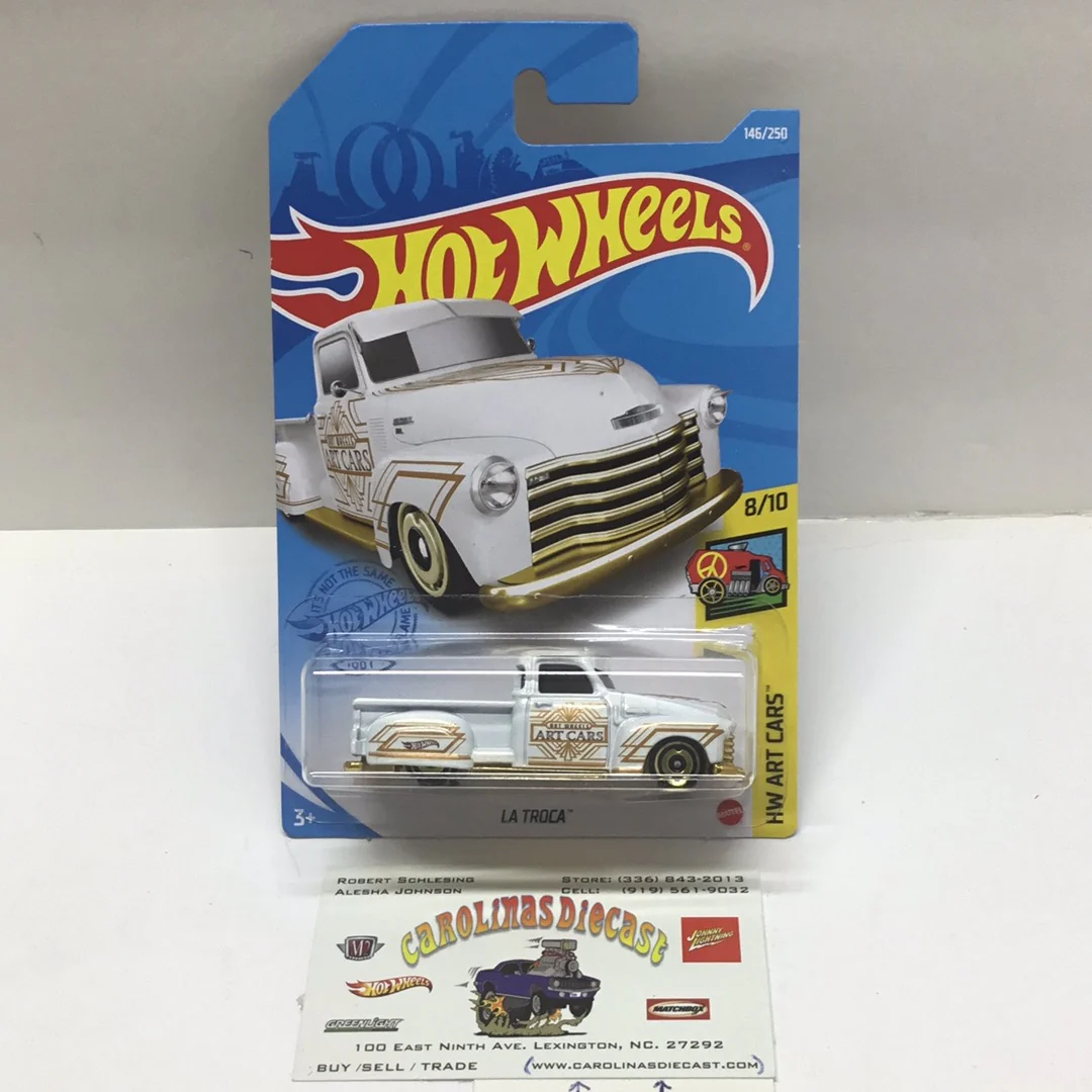 2021 hot wheels N case #146 La Troca white 8E