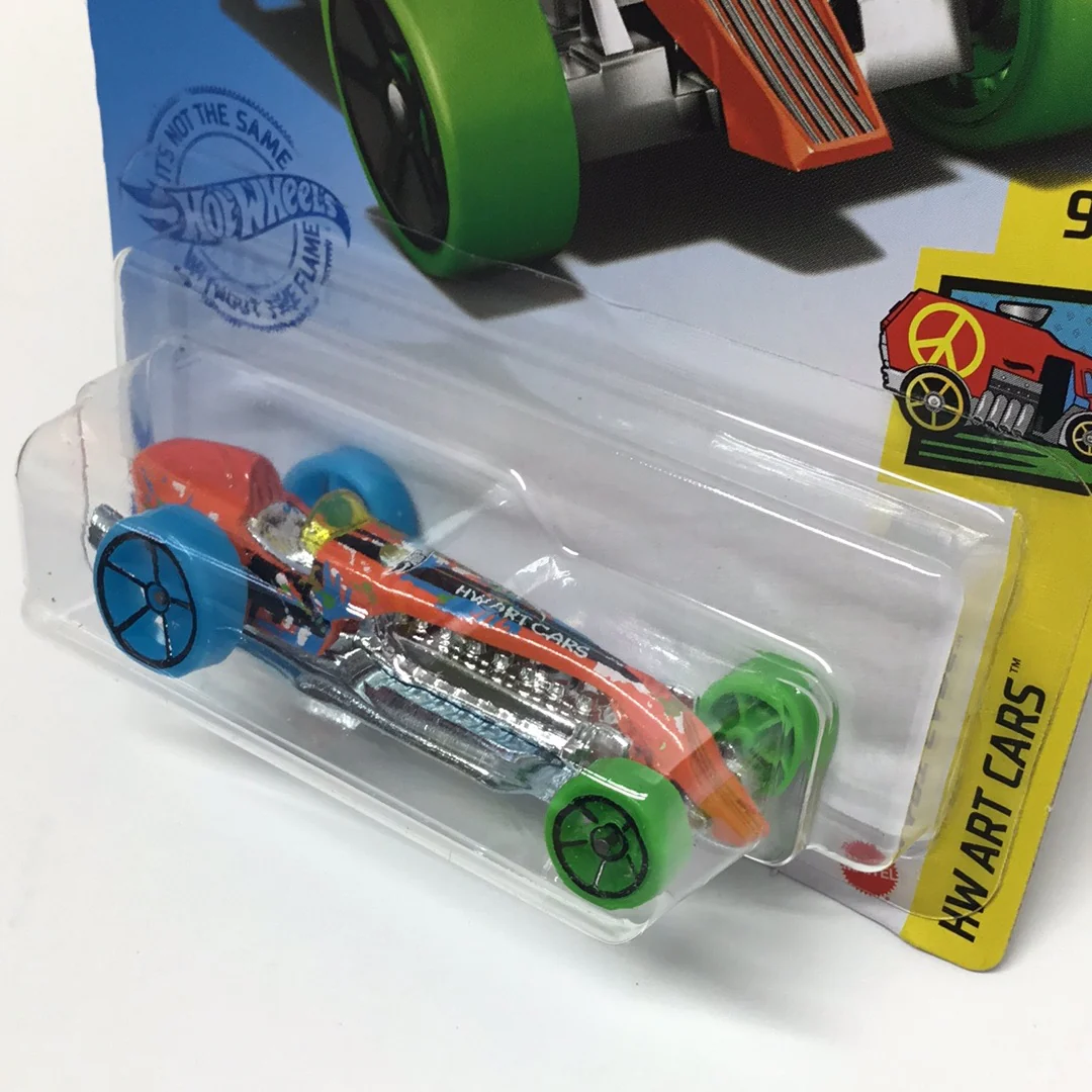 2021 hot wheels N case #158 Rocket oil special orange SS7 - Image 2