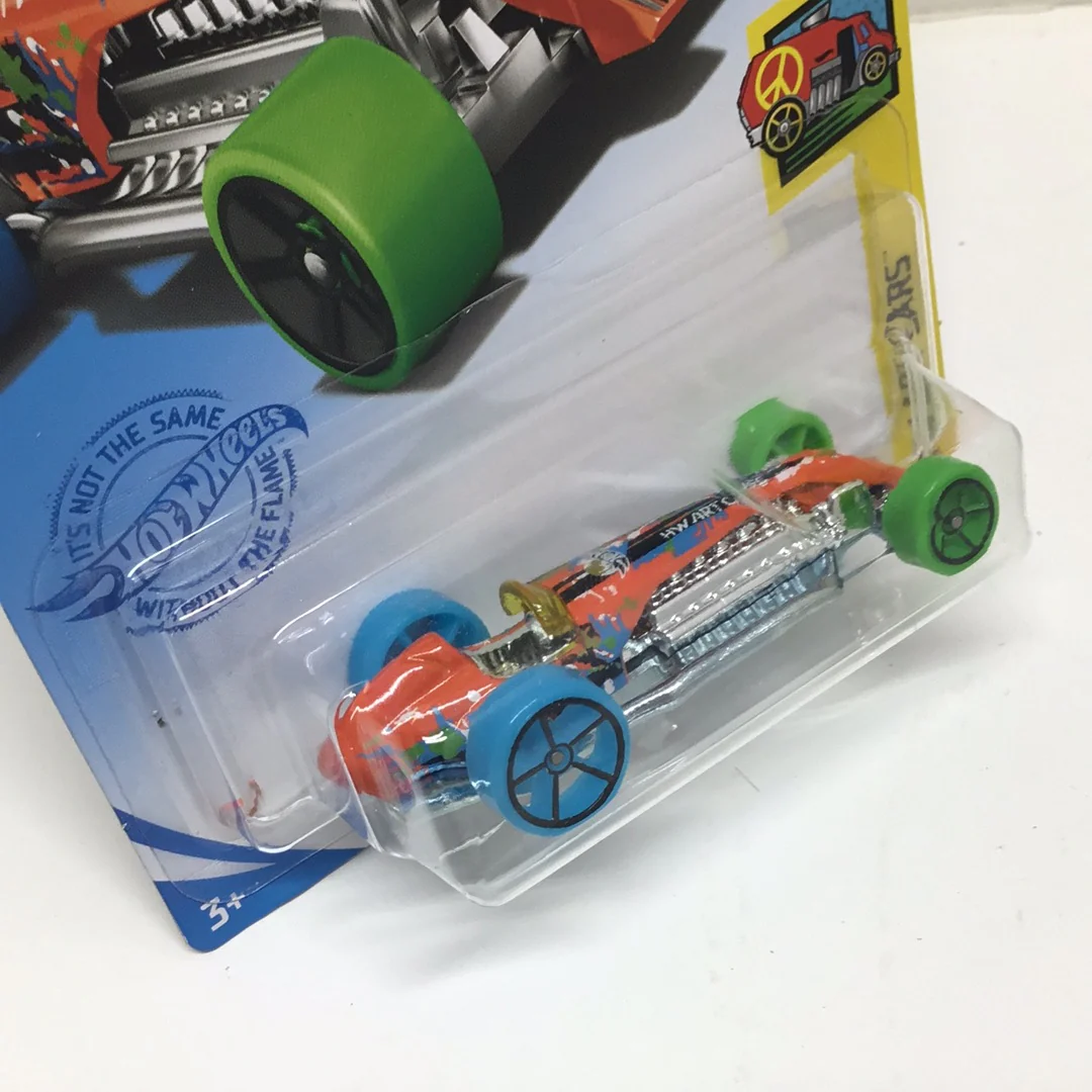 2021 hot wheels N case #158 Rocket oil special orange SS7 - Image 3