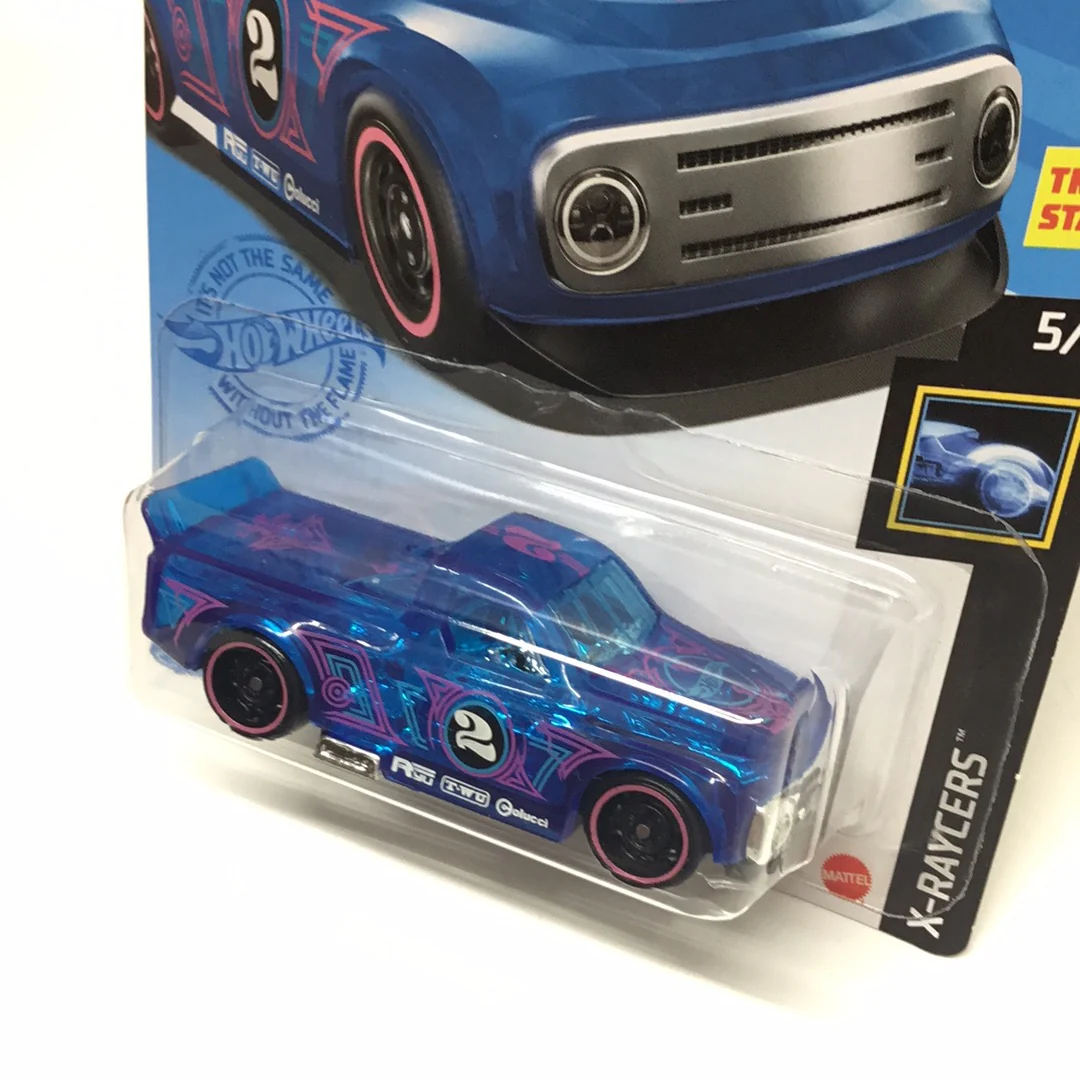 2021 hot wheels P case #160 Draftnator blue RR1 - Image 2