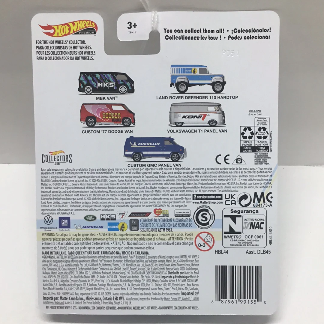 2021 Hot wheels pop culture K case Land rover defender 110 hardtop Bilstein 263A - Image 5