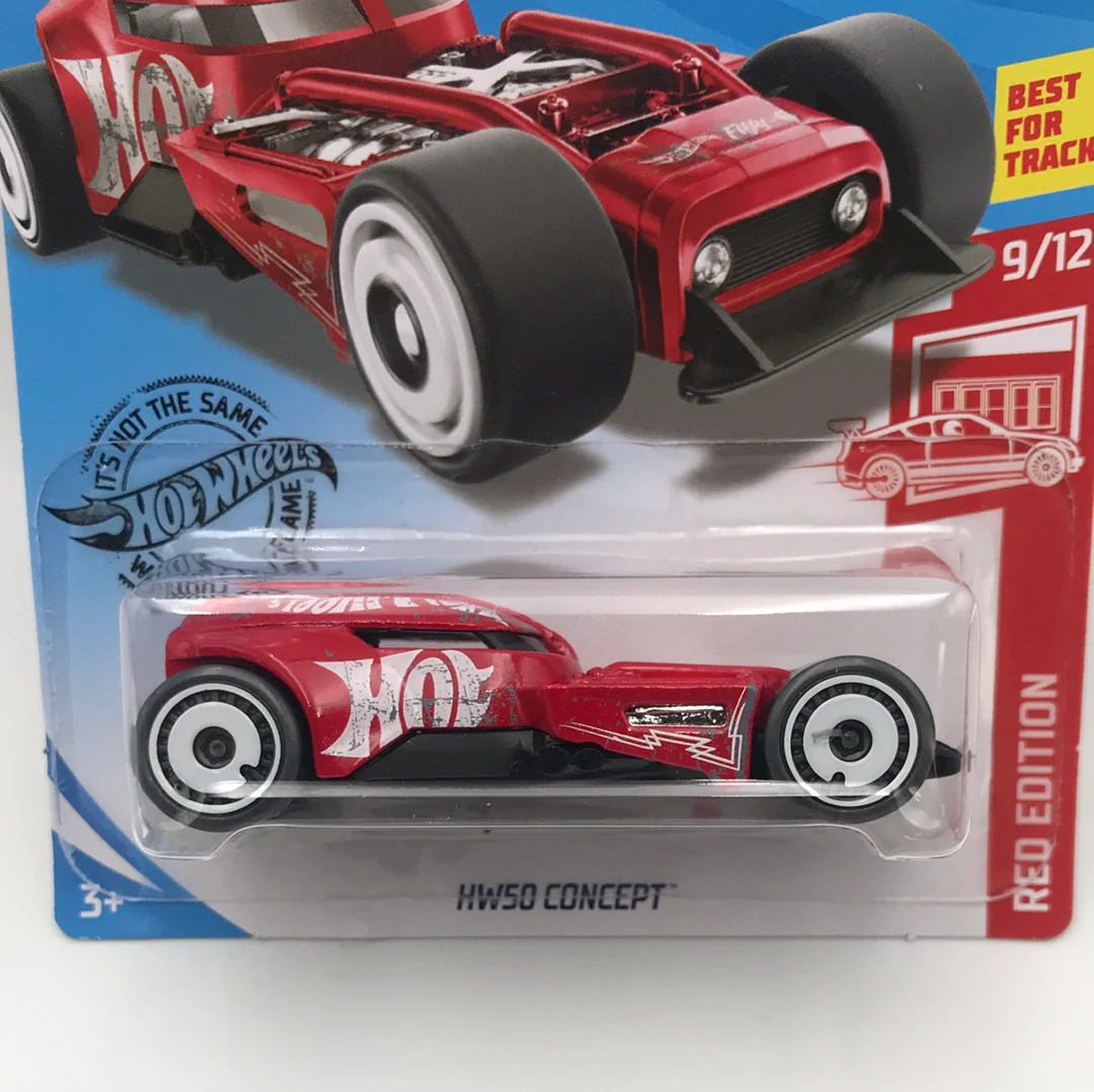 2021 hot wheels red edition #131 HW50 Concept target red GG8 - Image 2