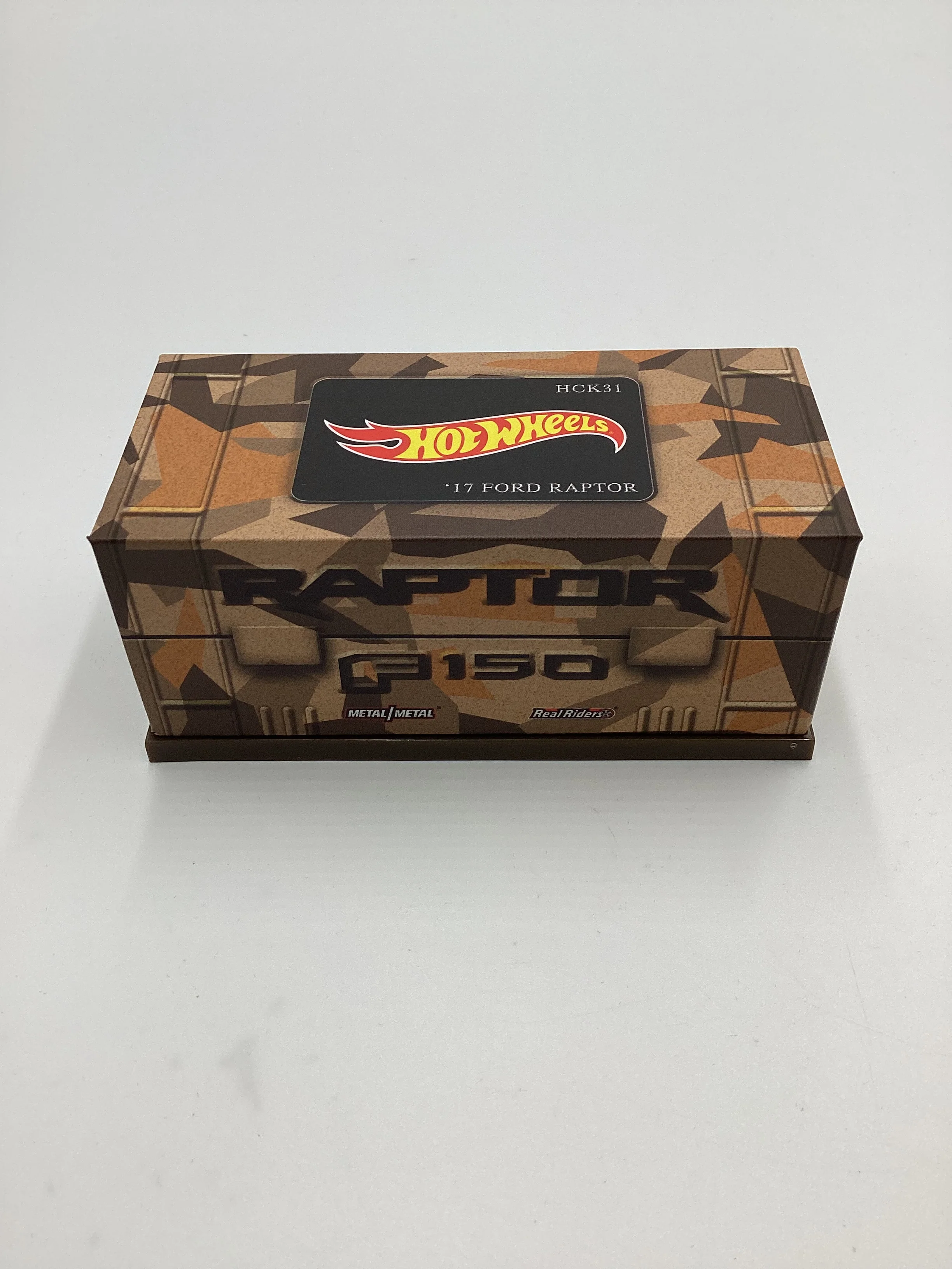 2021 Hot Wheels RLC #04372/25000 17 Ford Raptor Desert Camo - Image 8