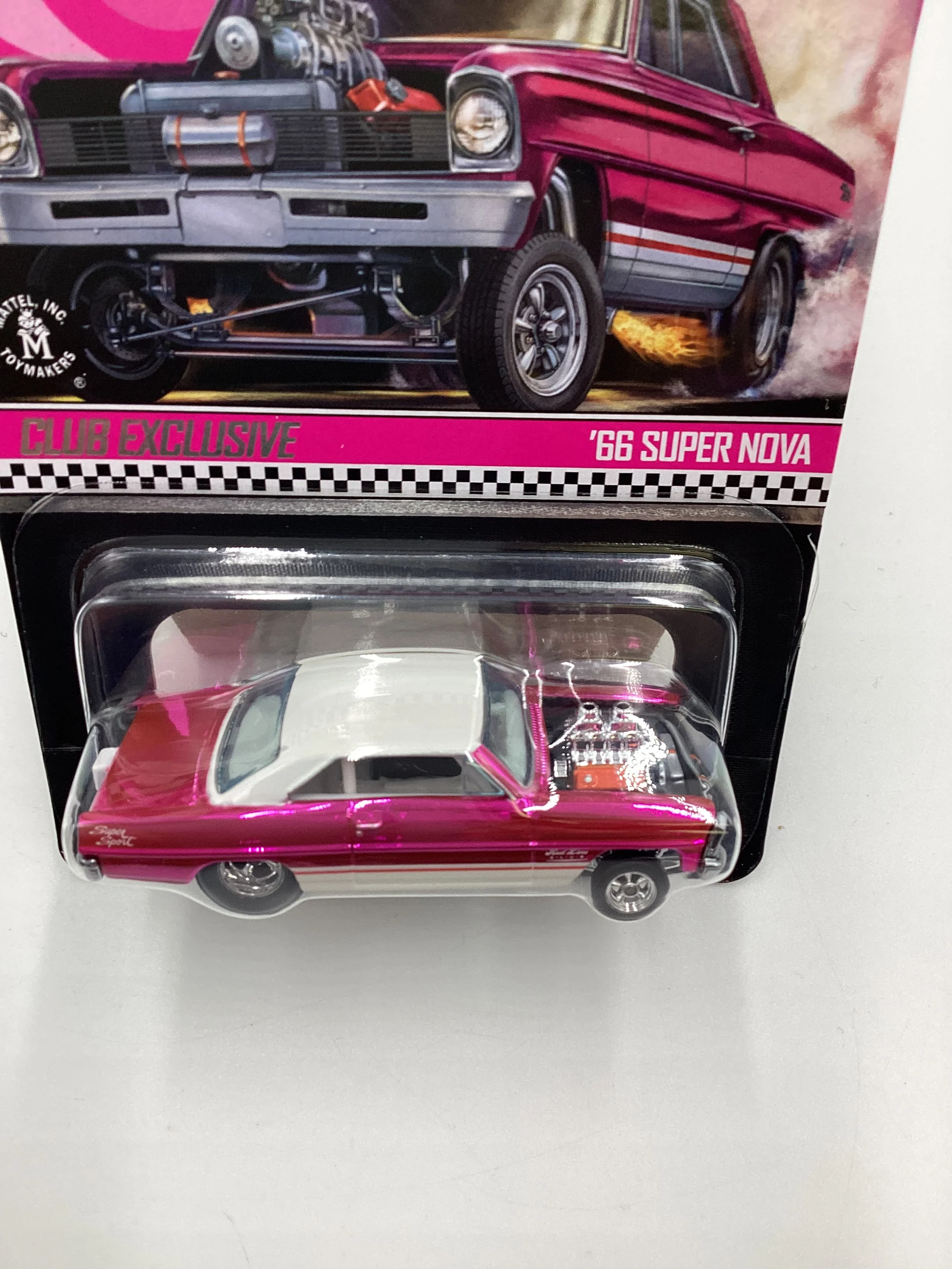 2021 Hot Wheels RLC Club Exclusive 66 Super Nova Pink - Image 6