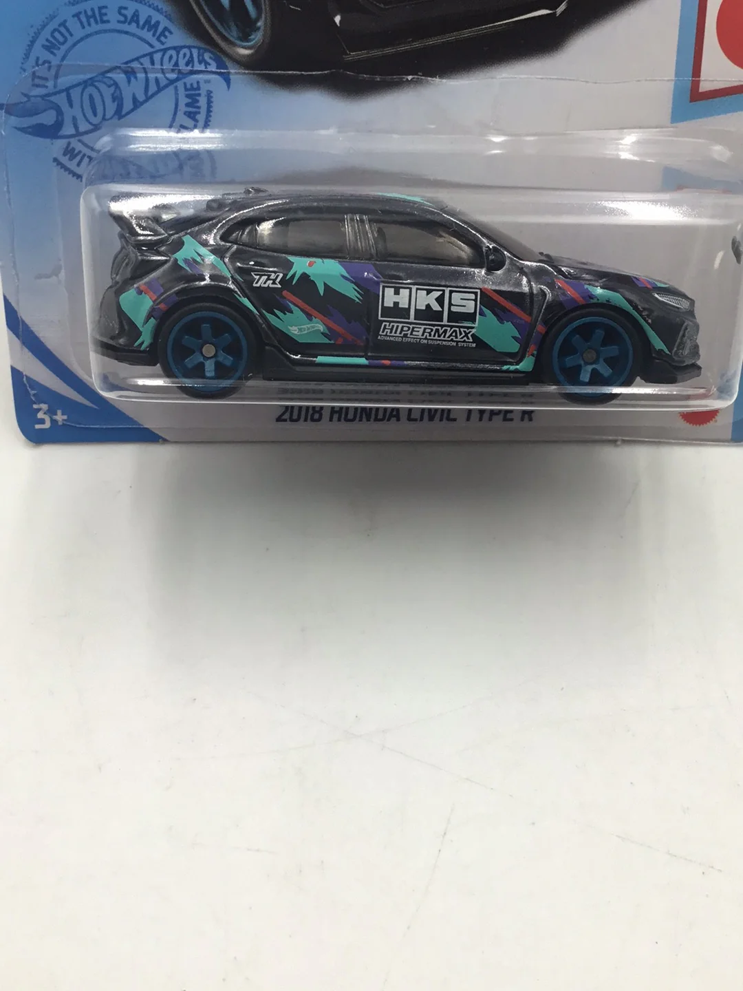 2021 hot wheels super treasure hunt 2018 Honda Civic Type R W/Protector - Image 2