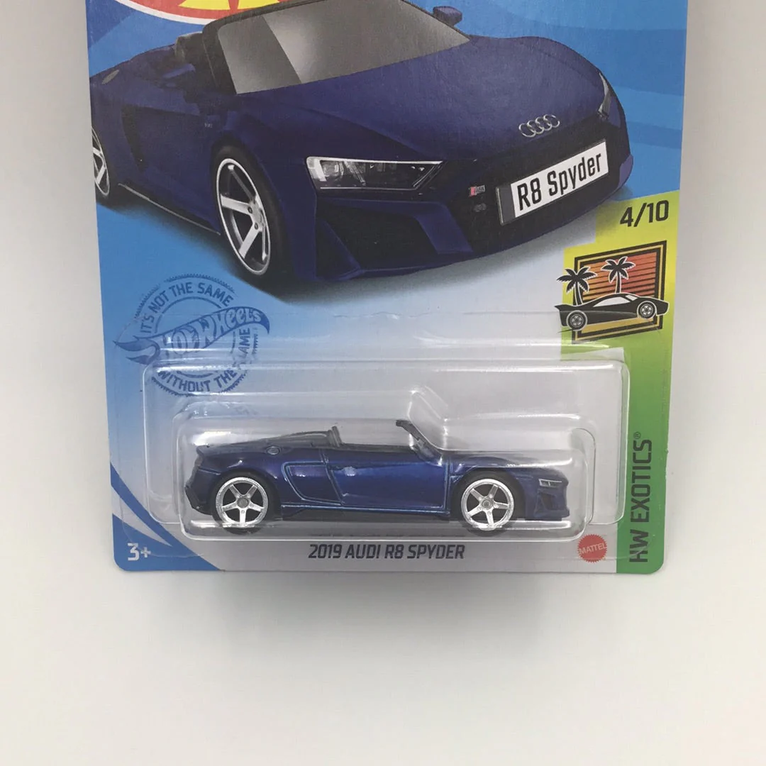 2019 hot wheels super treasure hunt 2019 Audi R8 Spyder W/Protector - Image 2