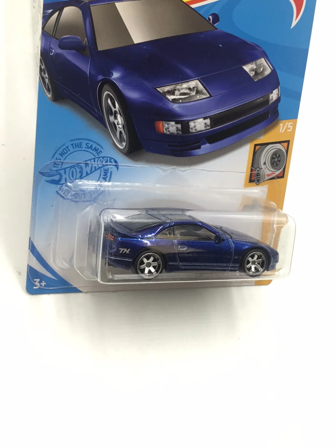 2021 hot wheels super treasure hunt Nissan 300ZX Twin Turbo W/Protector - Image 3