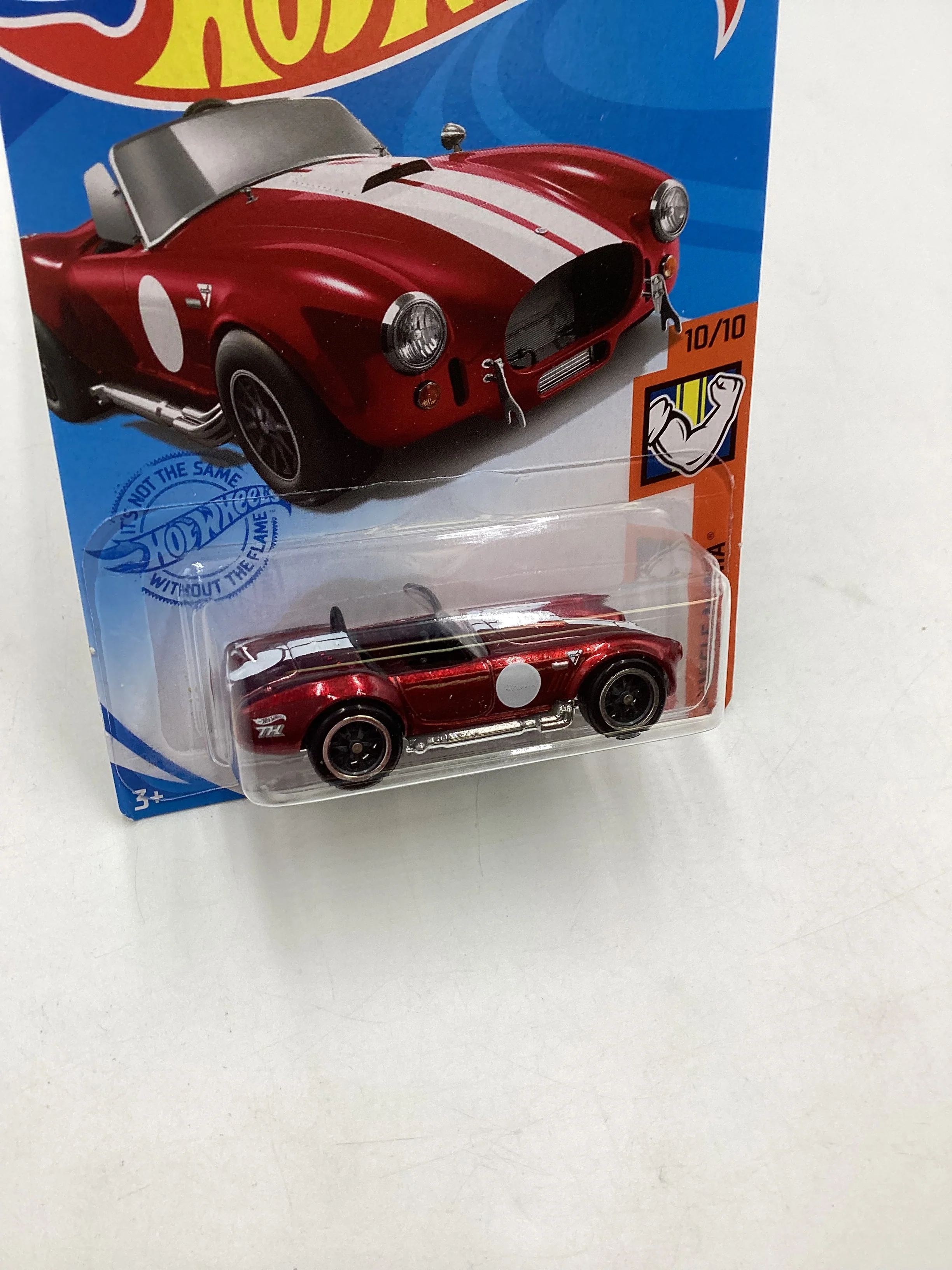 2021 Hot wheels Super treasure hunt Shelby Cobra 427 S/C Red W/Protector - Image 5