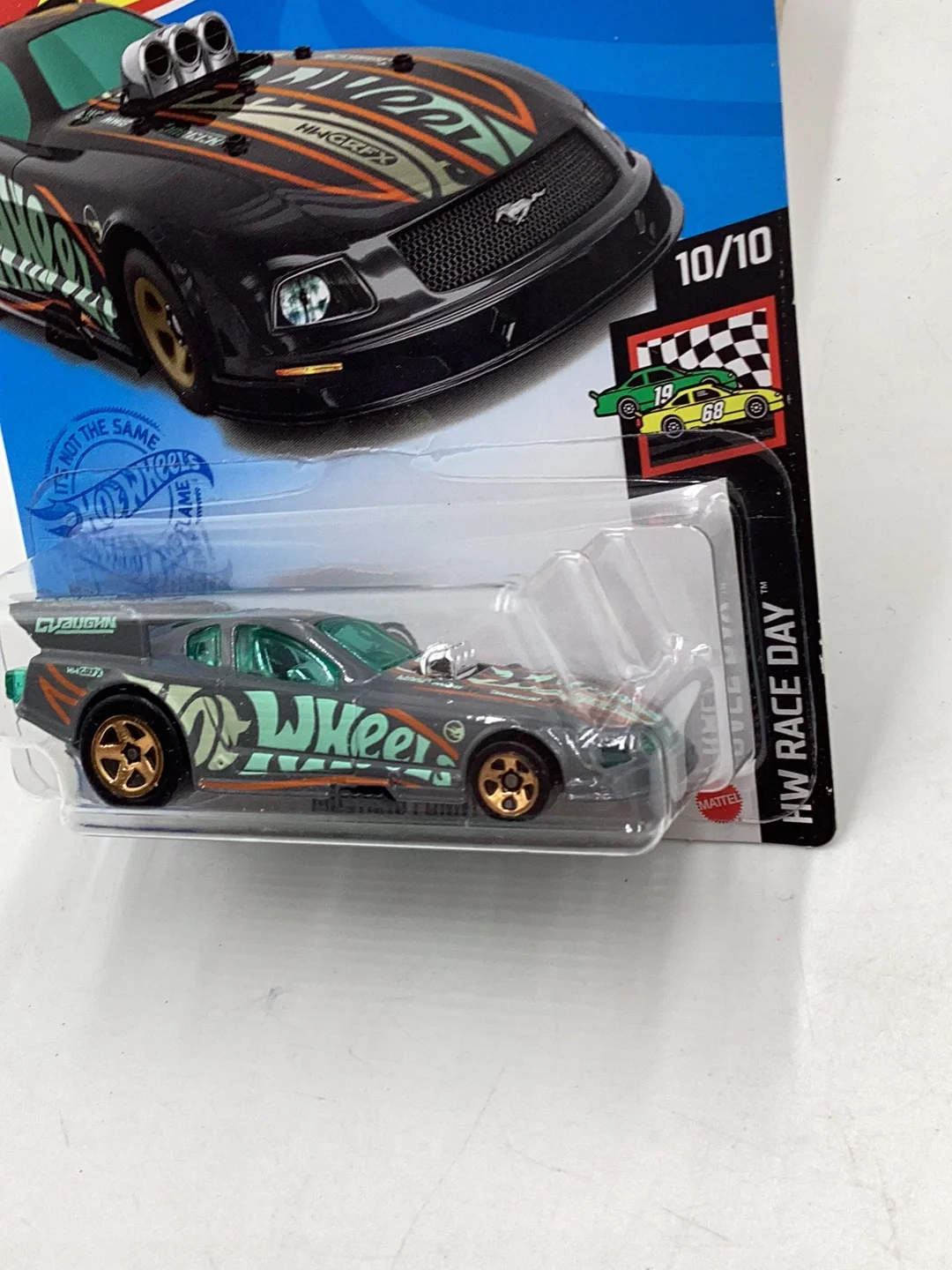 2021 Hot wheels Treasure hunt #156 Mustang Funny Car 274A - Image 4