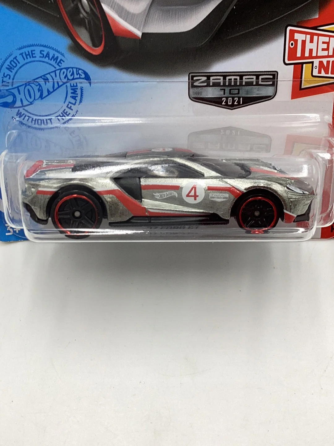 2021 hot wheels Zamac #164 17 Ford Gt  #10 Walmart exclusive 143B - Image 2