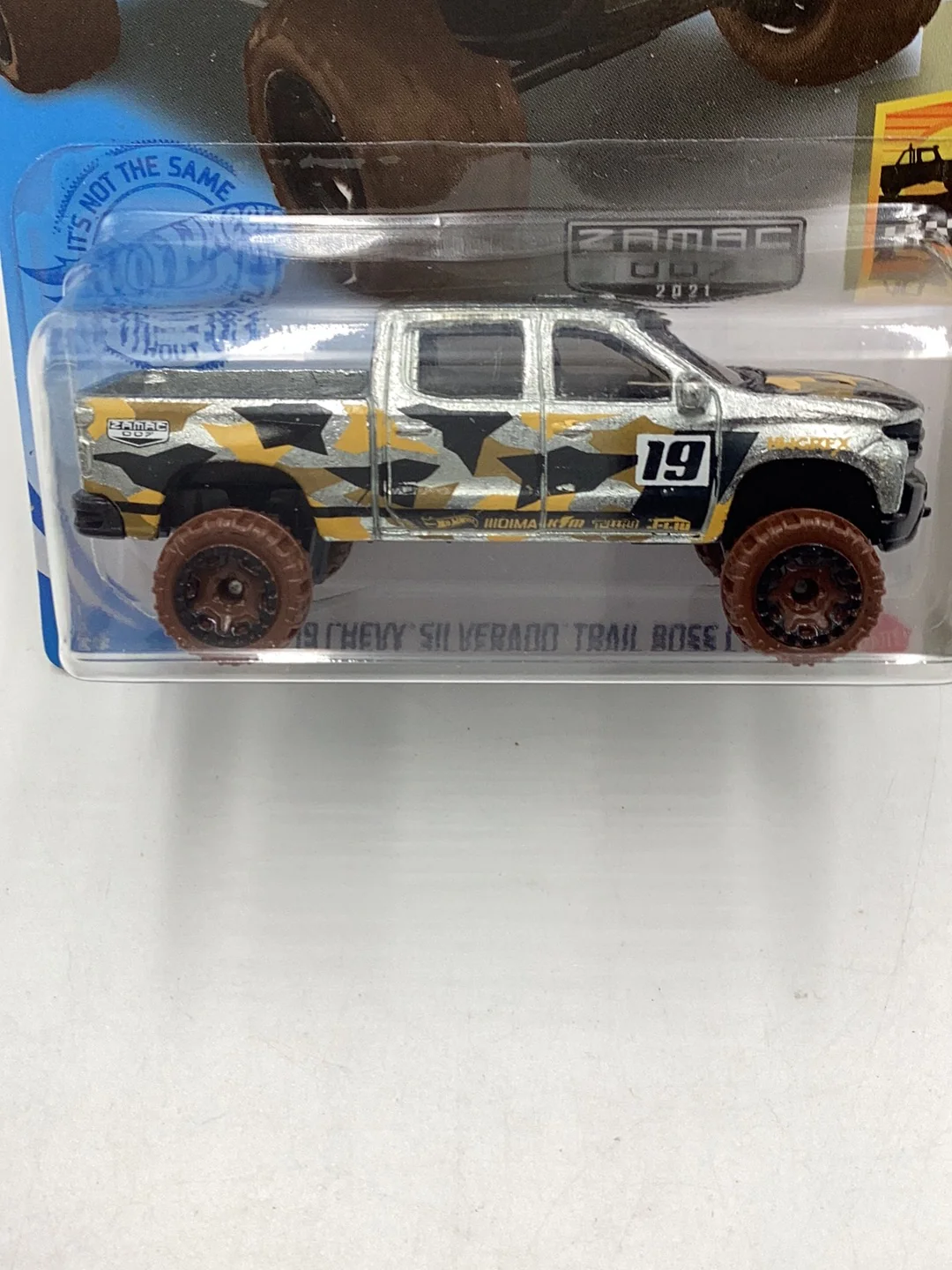 2021 hot wheels Zamac #80 19 Silverado Trail Boss LT #7 see desc. 147B - Image 3