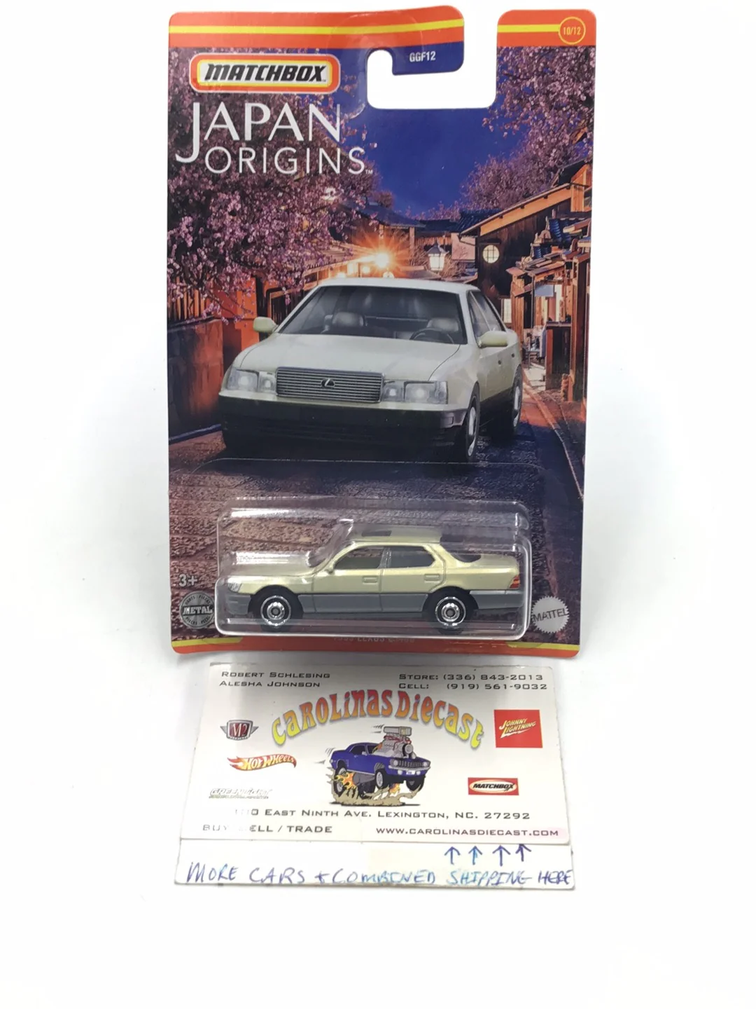 2021 Matchbox Japan Origins #10 1995 Lexus LS400 GG9