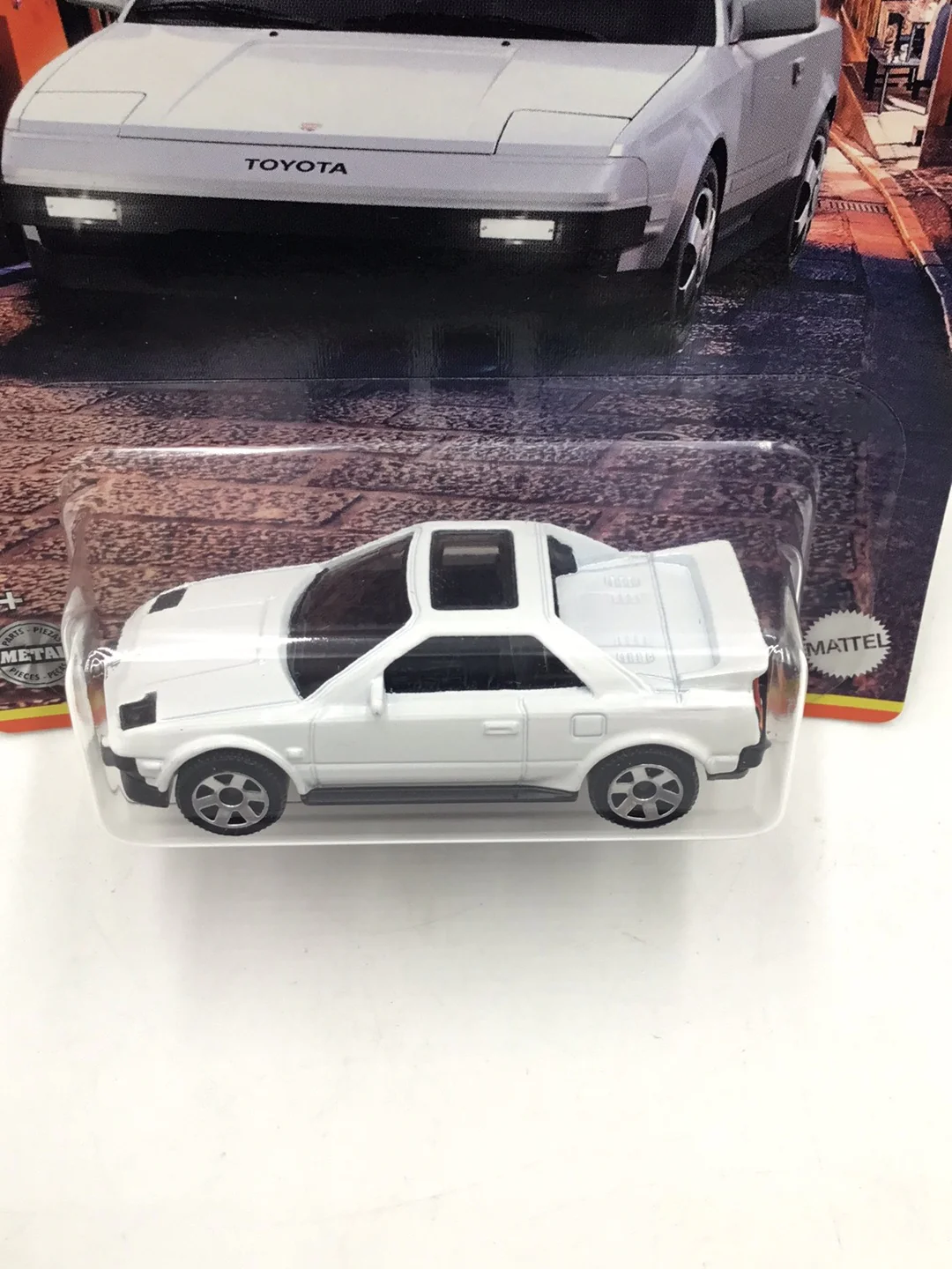 2021 Matchbox Japan Origins #12 1985 Toyota MR2 lights down RHDrive HH9 - Image 5