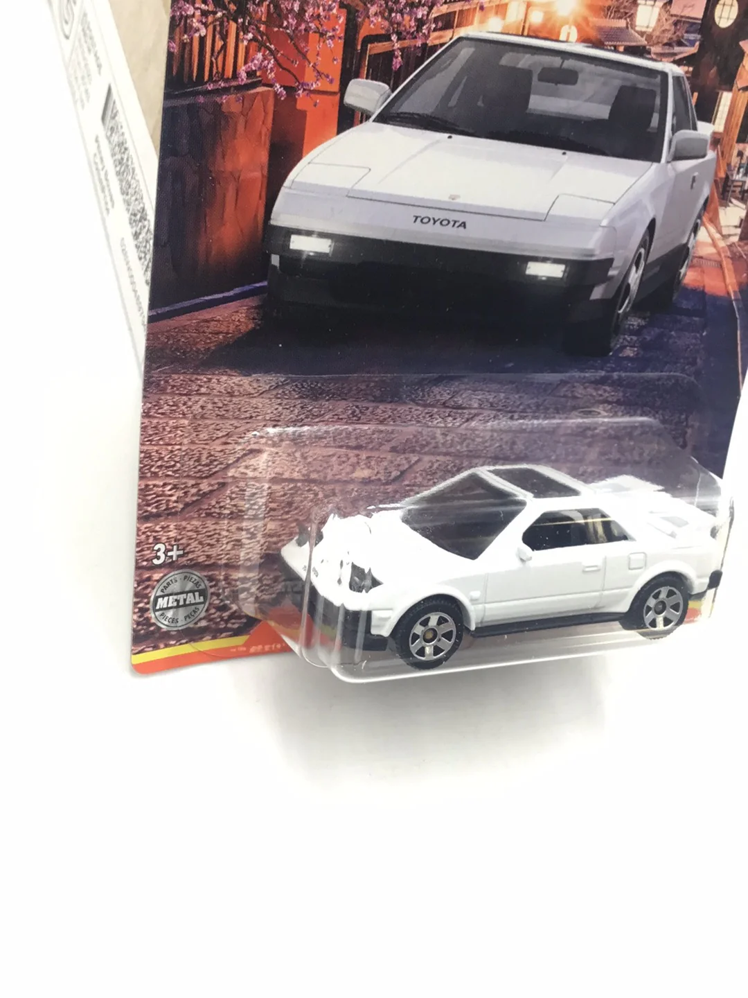 2021 Matchbox Japan Origins #12 1985 Toyota MR2 lights up LH Drive 155F - Image 3