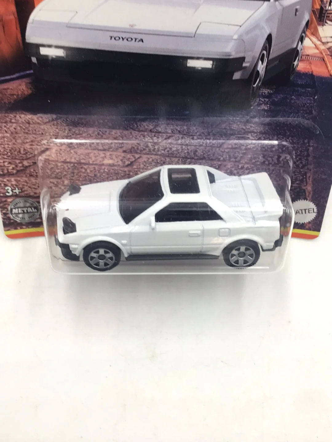 2021 Matchbox Japan Origins #12 1985 Toyota MR2 lights up LH Drive 155F - Image 5