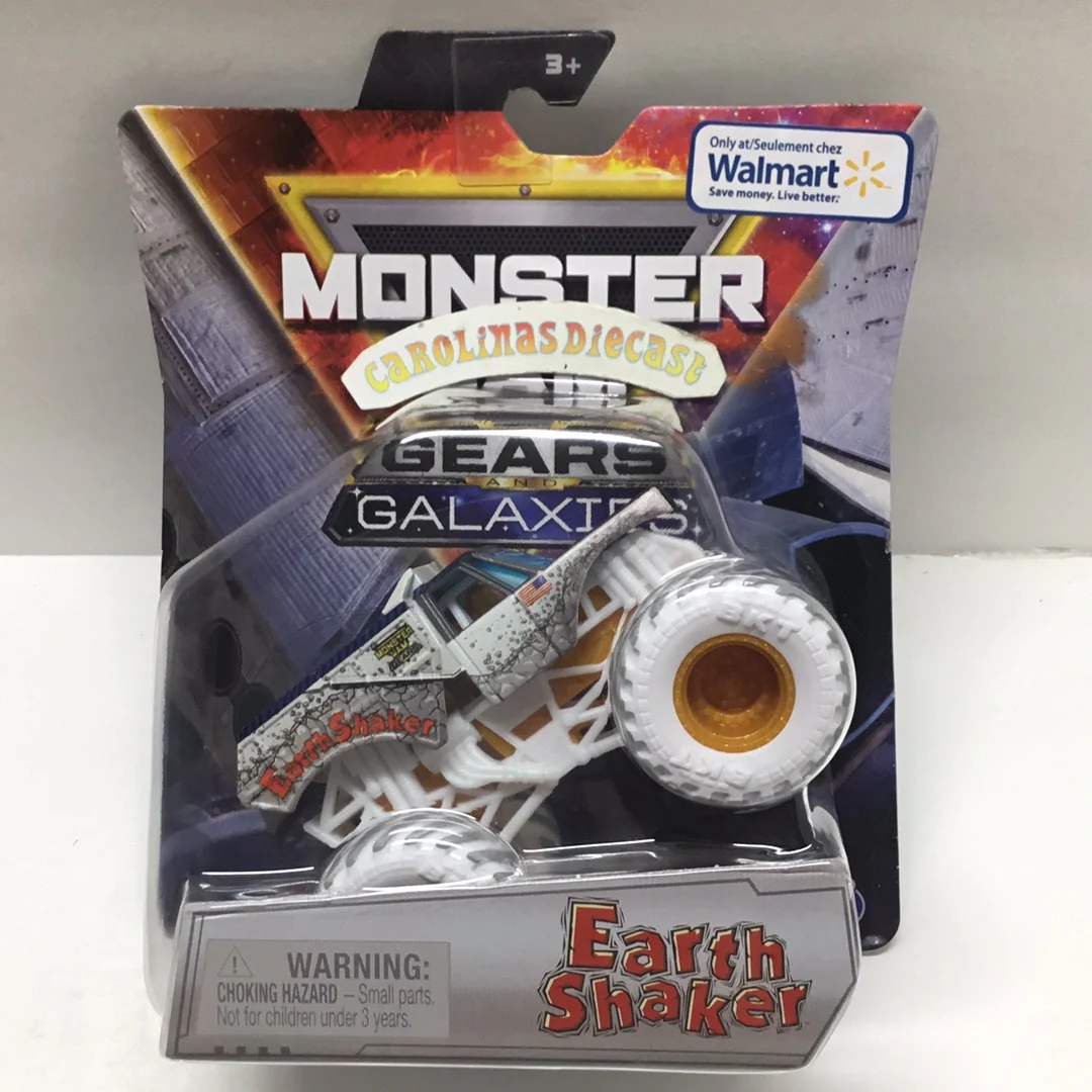 2021 monster jam Gears and Galaxies Earth Shaker Walmart exclusive 125E