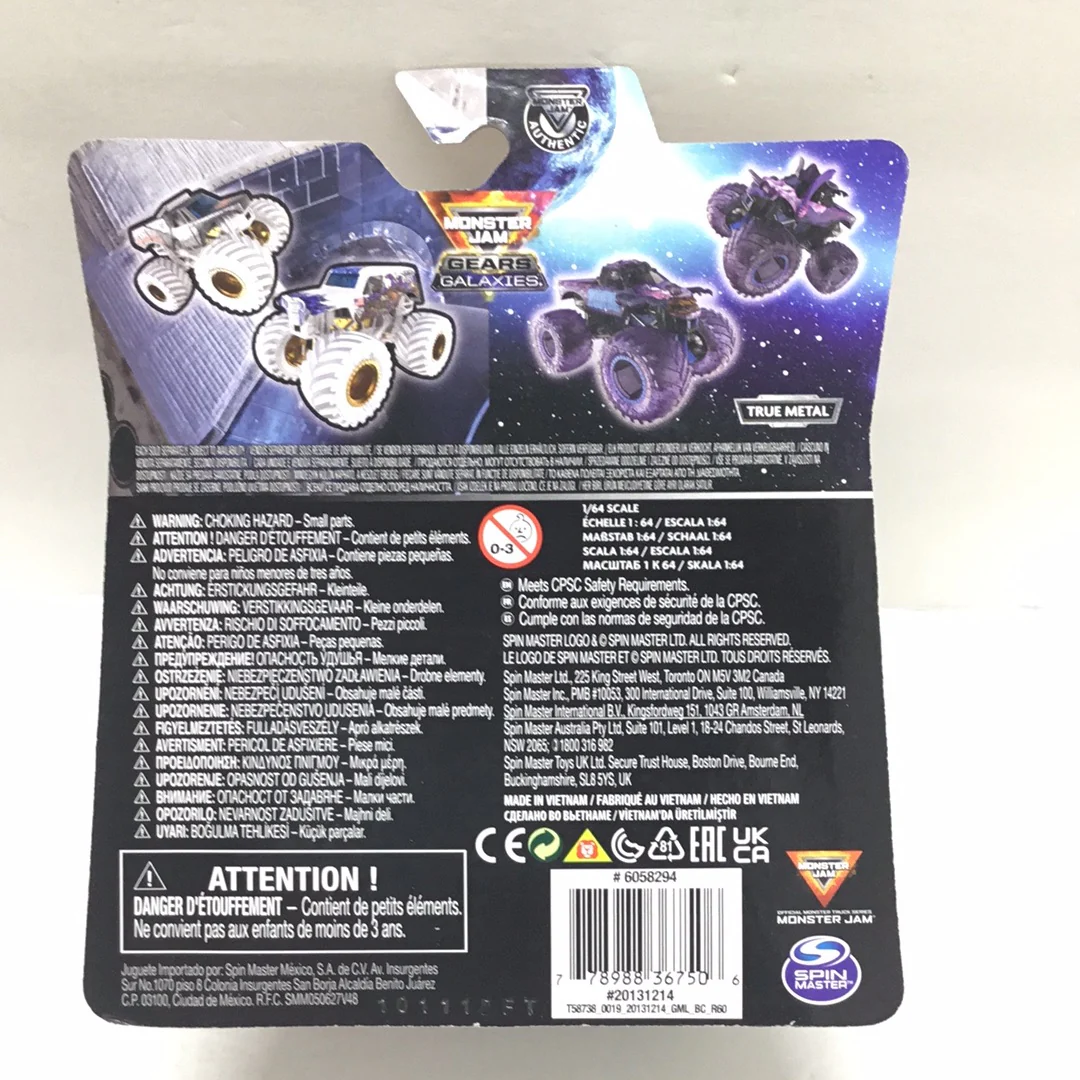 2021 monster jam Gears and Galaxies Earth Shaker Walmart exclusive 125E - Image 5