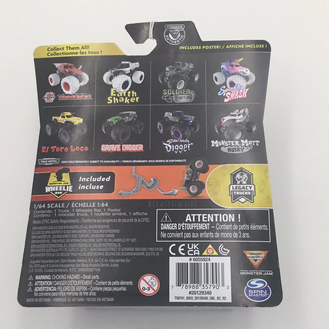 2021 monster jam Series 19 Max-D Maximum Destruction wheelie bar - Image 3