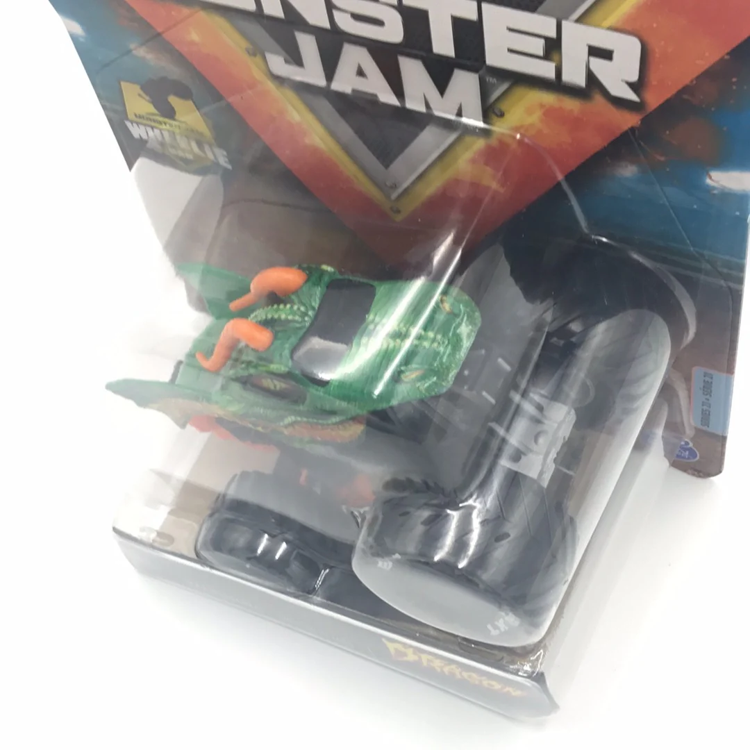 2021 monster jam Series 21 Dragon wheelie bar CHASE NEW!! 128E - Image 3