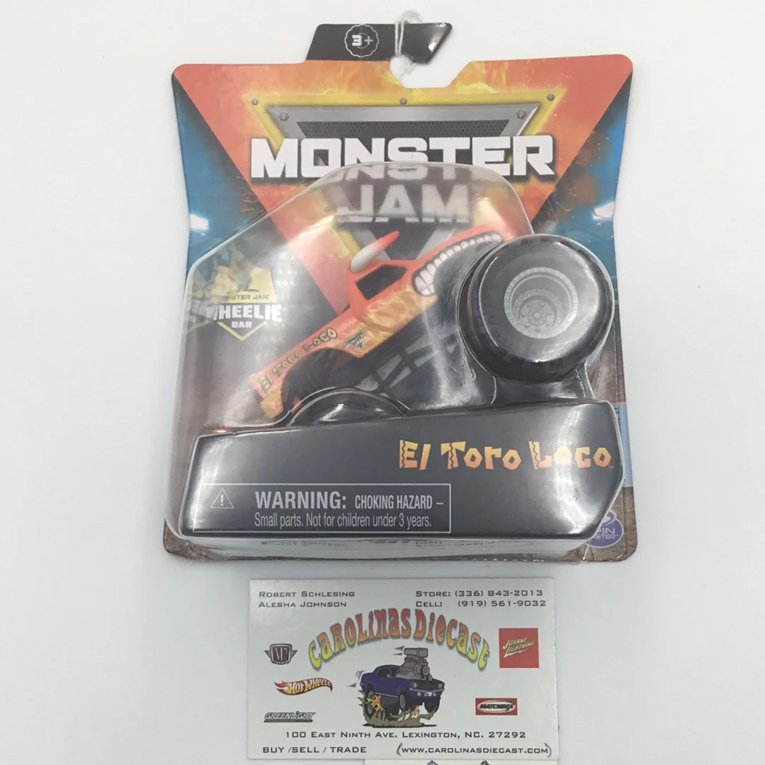 2021 monster jam Series 21 El Toro Loco wheelie bar 125C
