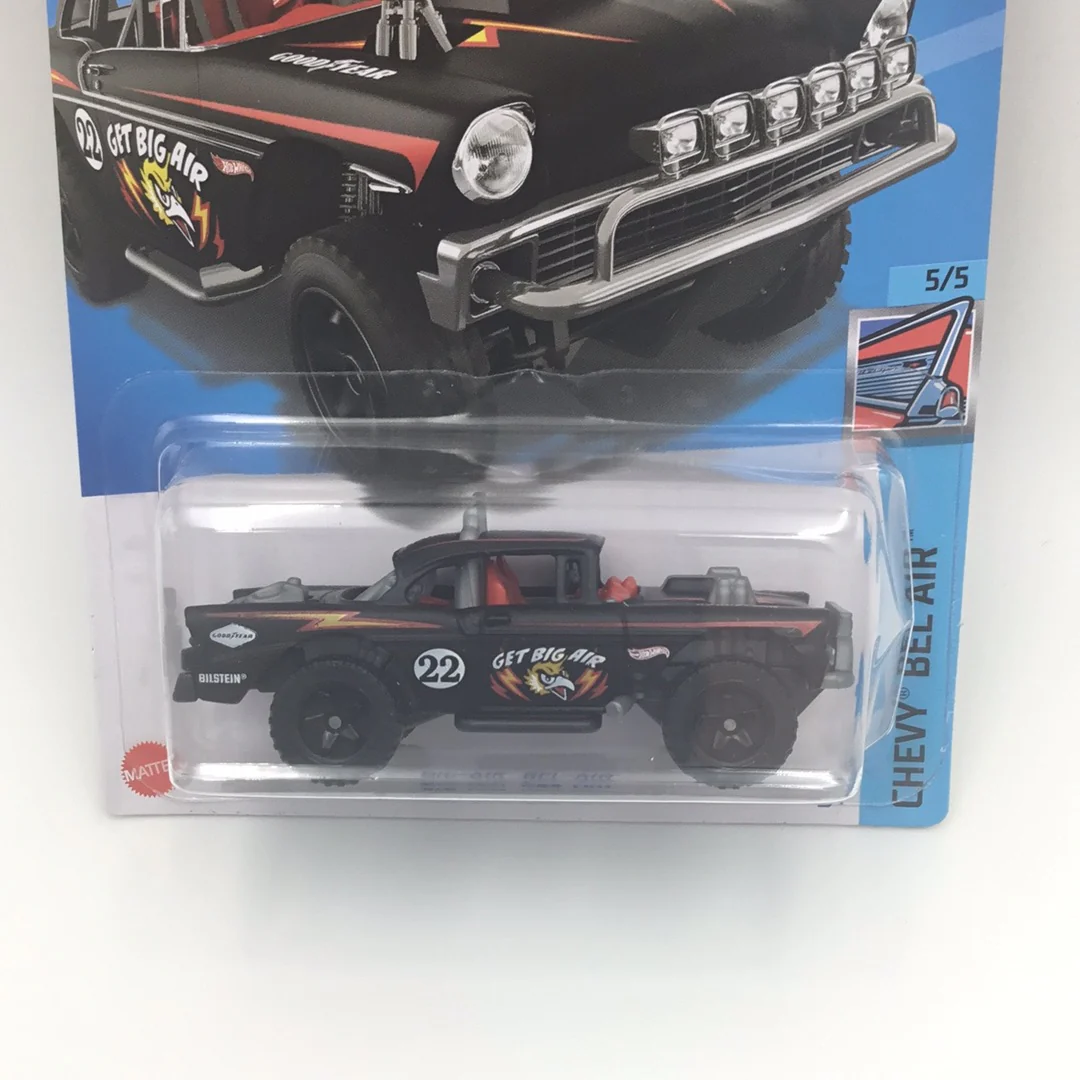 2022 hot wheels #112 Big air Bel-air black 9B - Image 2