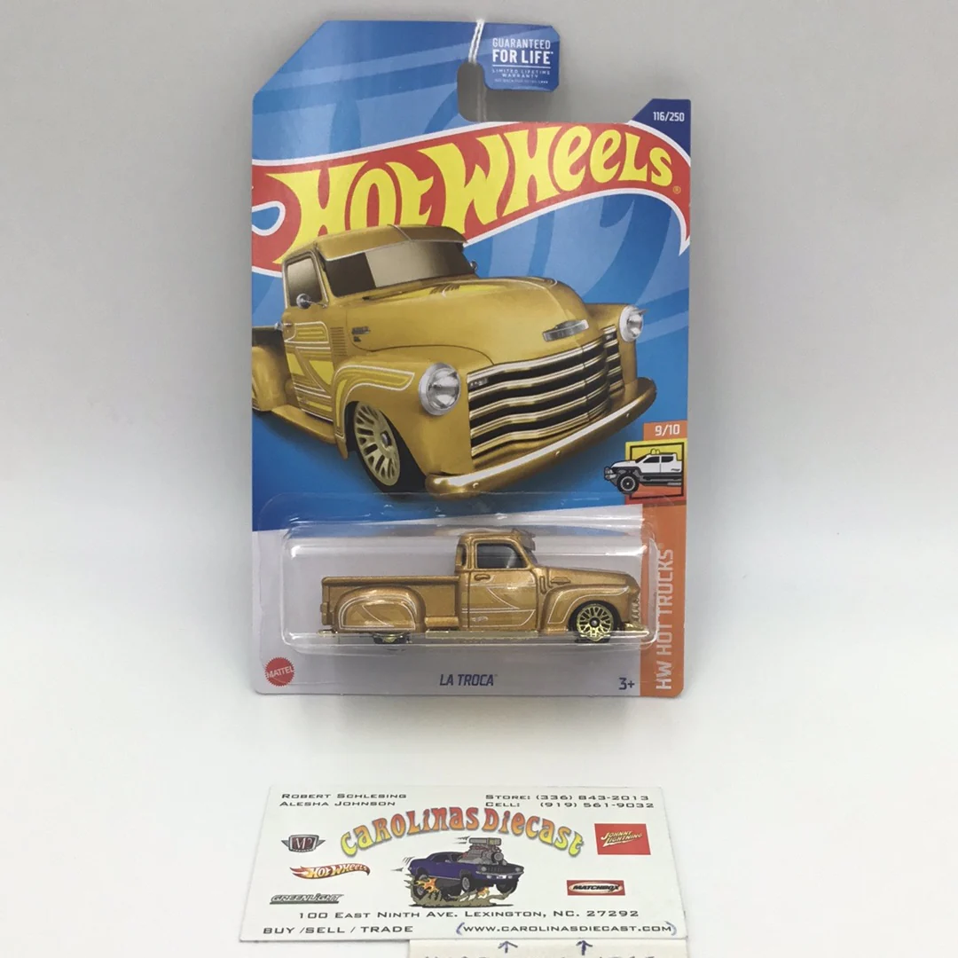2022 hot wheels #116 La Troca gold 8E