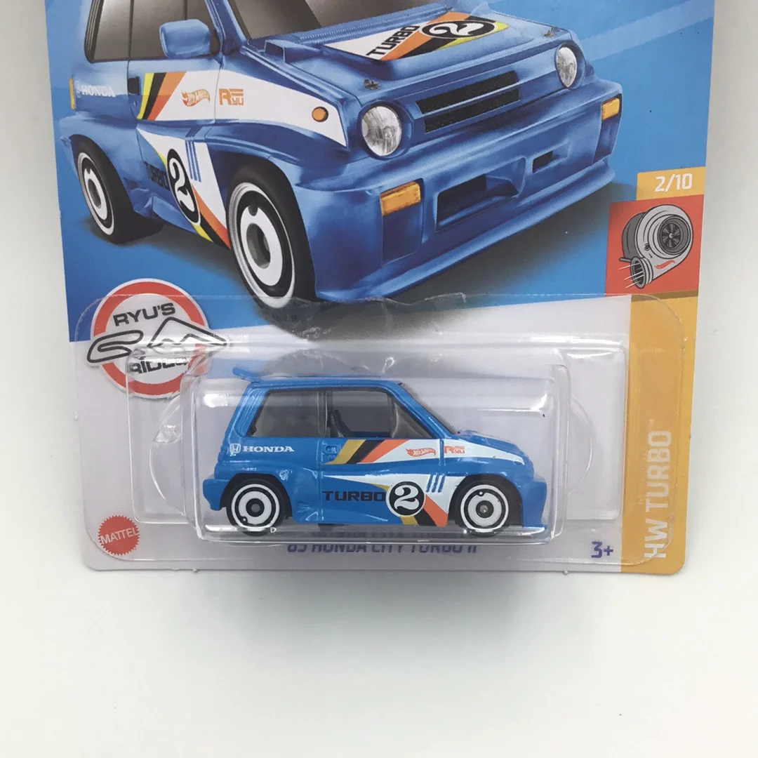 2022 hot wheels #13 85 Honda City Turbo blue 78E - Image 2
