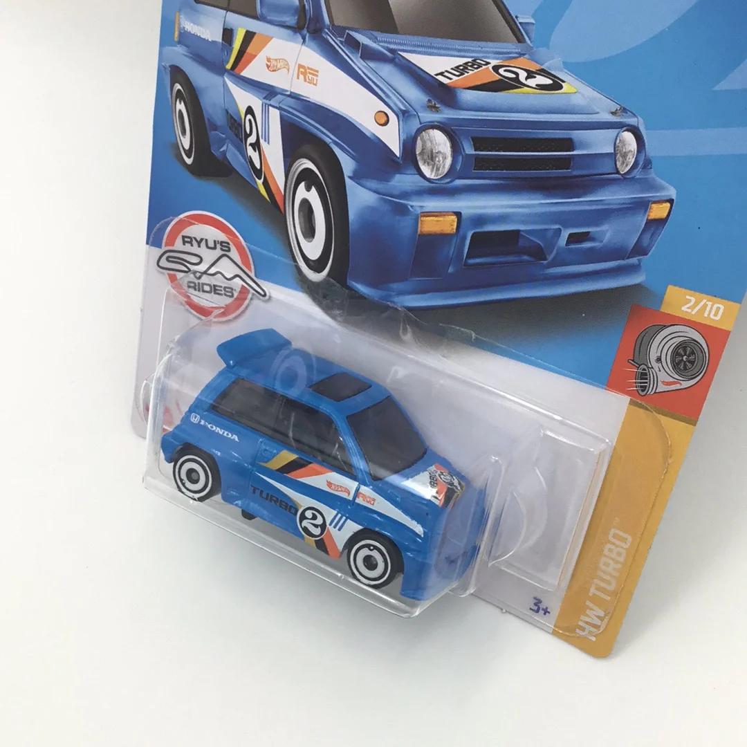 2022 hot wheels #13 85 Honda City Turbo blue 78E - Image 3