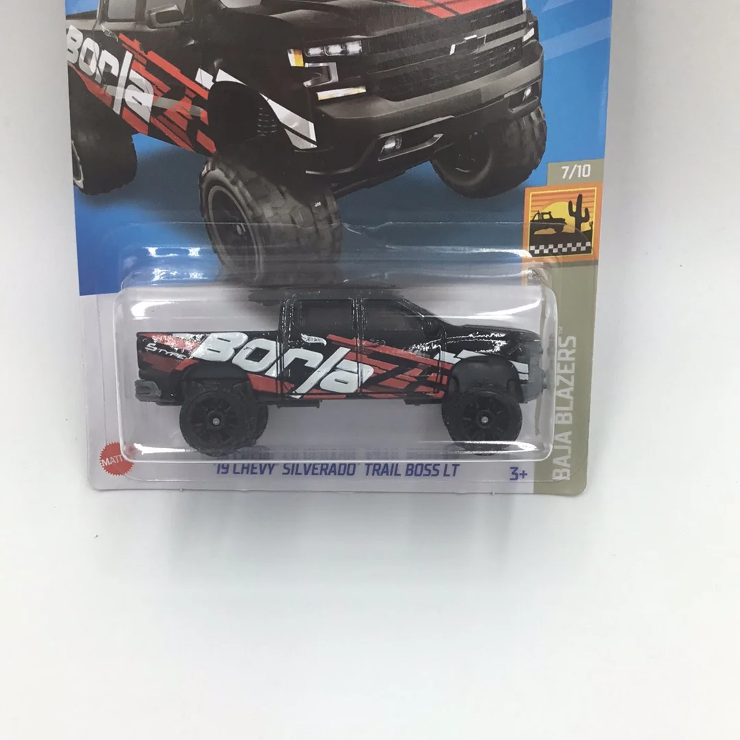 2022 hot wheels #53 19 Chevy Silverado Trail Boss LT Borla 13A - Image 2