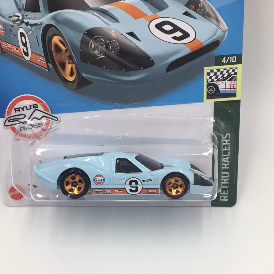 2022 hot wheels #58 67 Ford GT40 MKIV gulf 27B - Image 2