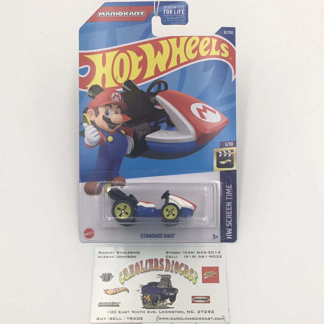 2022 hot wheels A Case #8 Standard Kart Mario 121i
