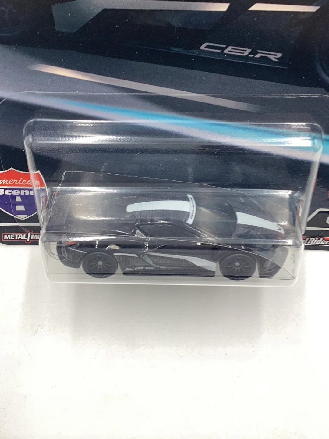 2022 Hot wheels Car Culture American Scene #0 Corvette C8.R Chase with protector - Image 6