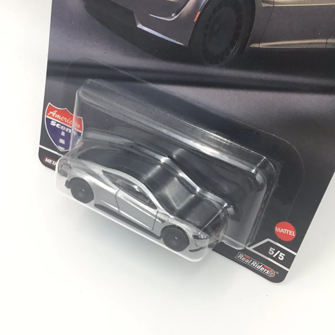 2022 Hot wheels Car Culture American Scene #5 Tesla Roadster M8 - Image 3
