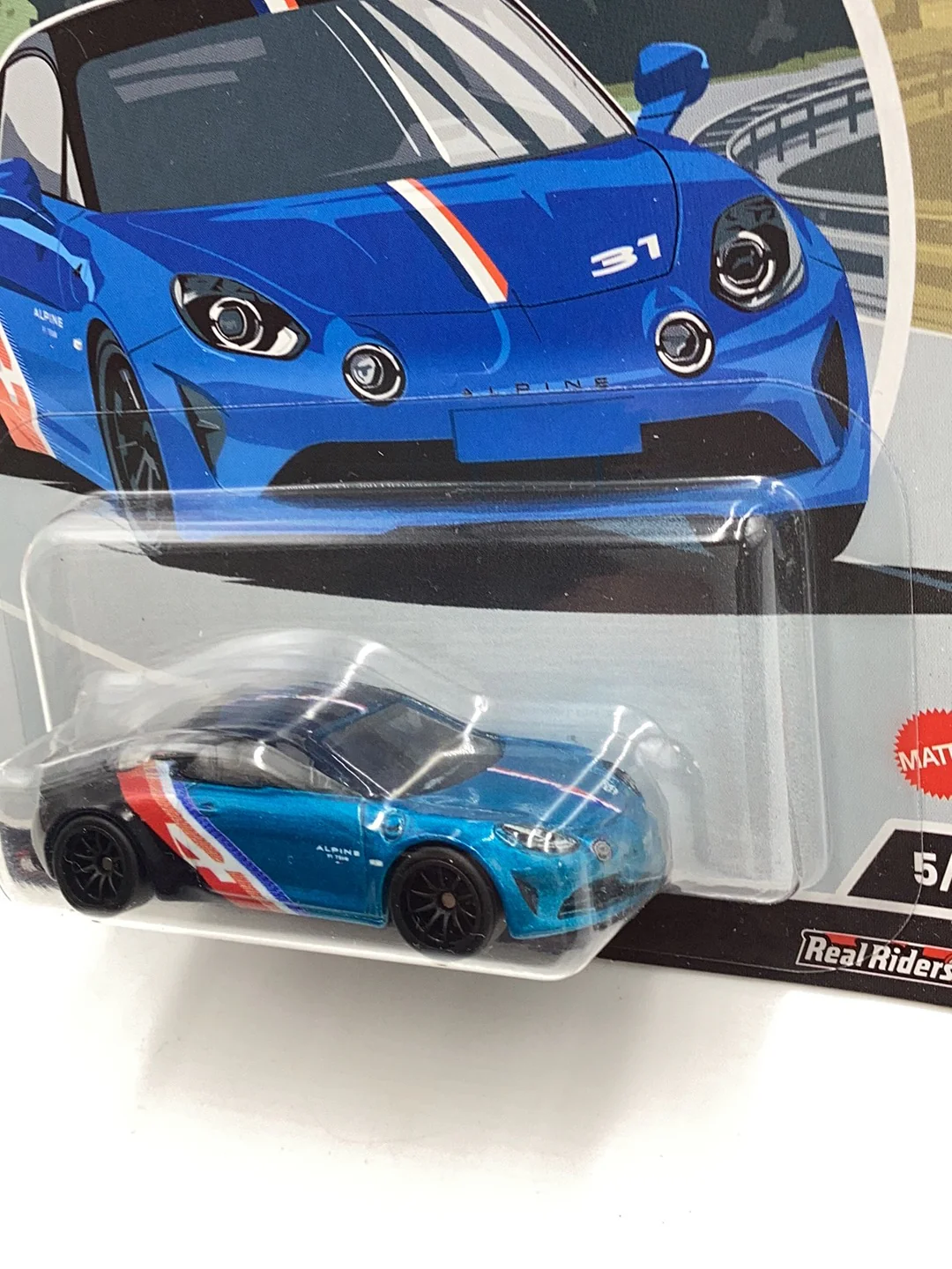 2022 Hot wheels car culture Auto Strasse Alpine A110 5/5 256E - Image 4