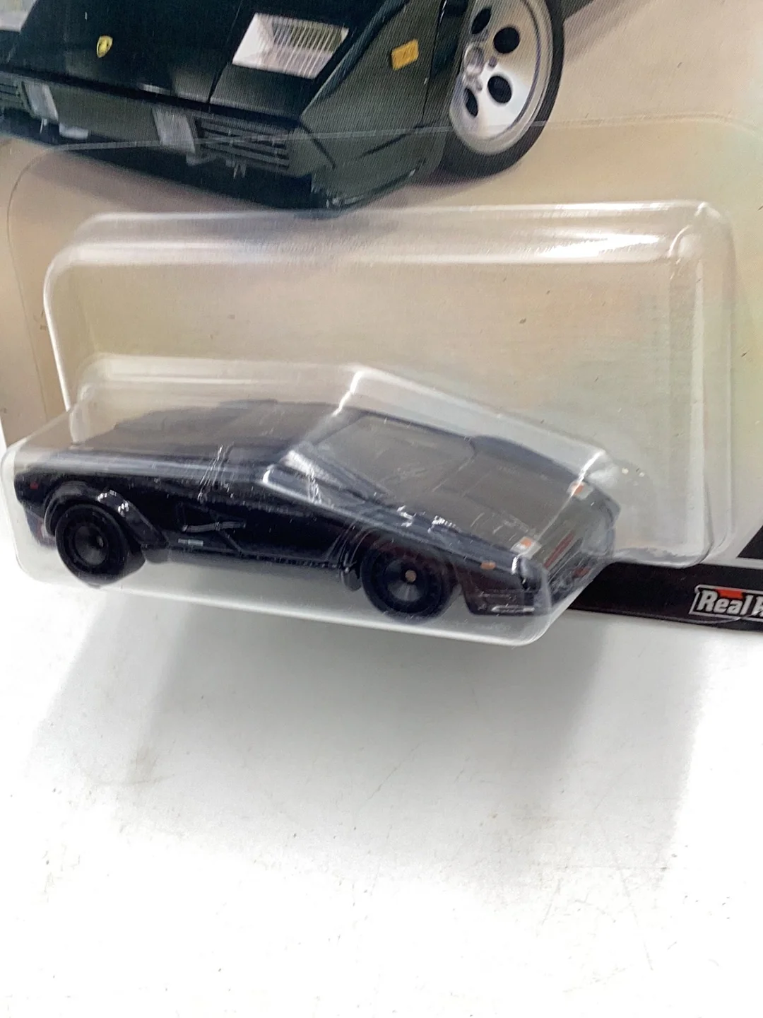 2022 Hot wheels car culture Chase 0/5 Jay Lenos Garage Lamborghini Countach LP 5000 QV with protector - Image 4