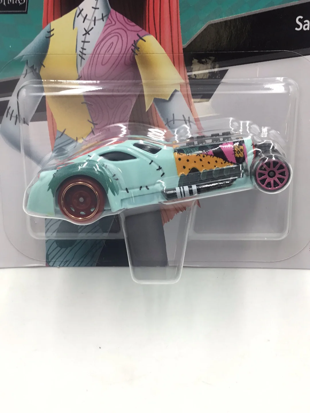 2022 Hot Wheels Disney character cars Sally Nightmare Before Christmas 111A - Image 2