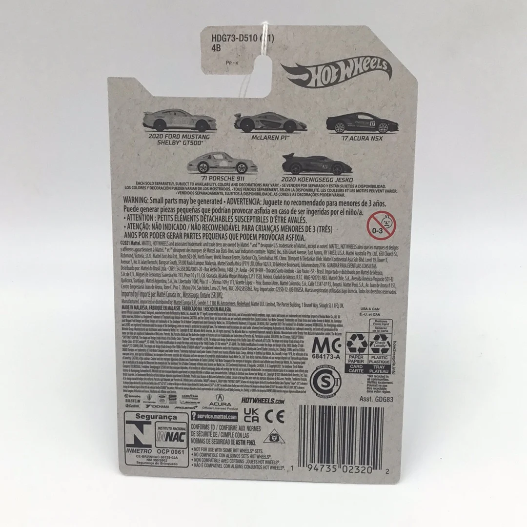 2022 Hot wheels Exotic themed 2020 Koenigsegg Jesko 5/5 Walmart exclusive KK8 - Image 4