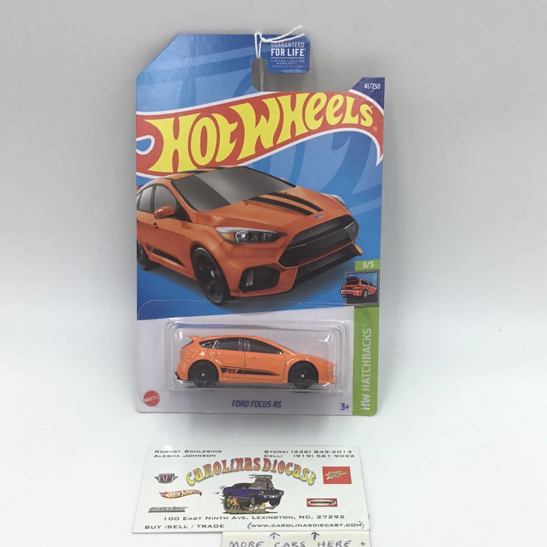 2022 hot wheels g case #41 Ford Focus RS 30E