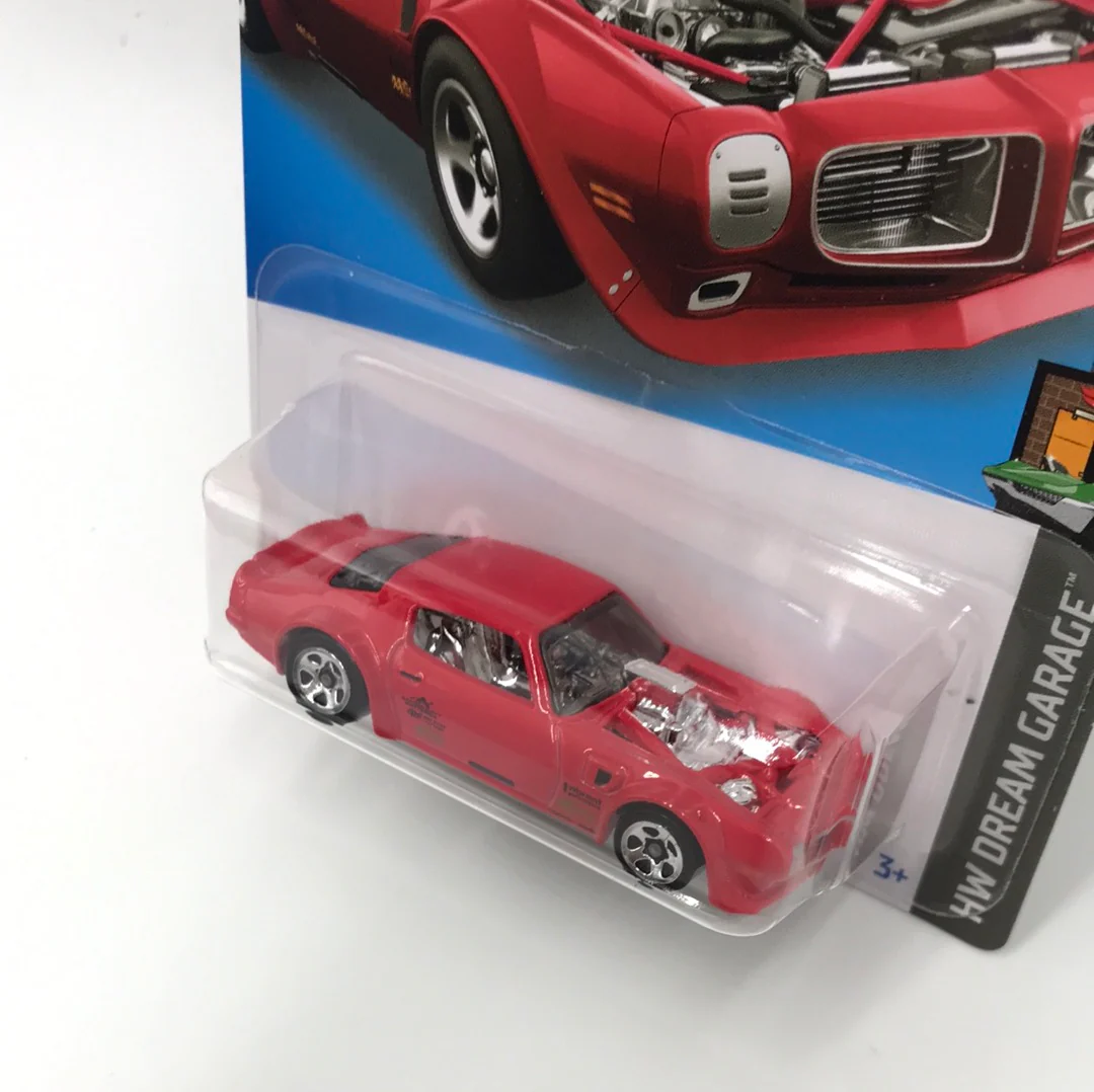 2022 hot wheels J case #1 1970 Pontiac Firebird red legends tour 38C - Image 3