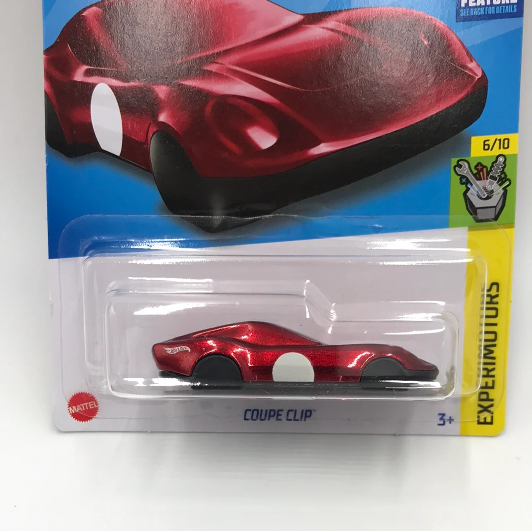 2022 hot wheels J case #101 Coupe Clip red 53i - Image 2