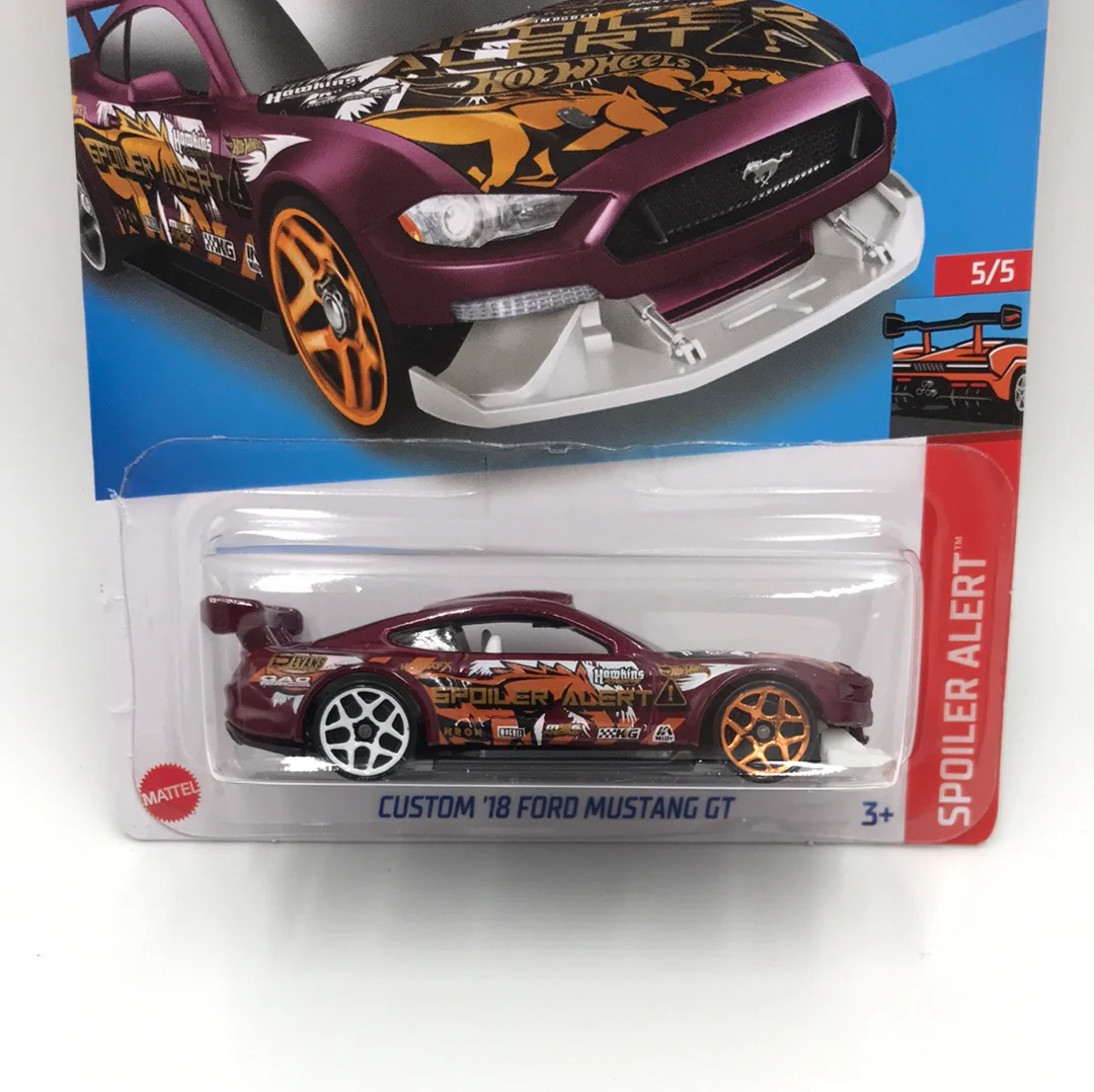 2022 hot wheels J case #175 Custom 18 Ford Mustang GT 19G - Image 2