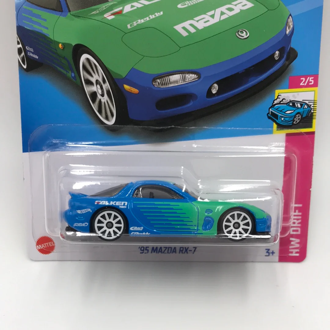 2022 hot wheels J case #177 95 Mazda RX-7 86D - Image 2