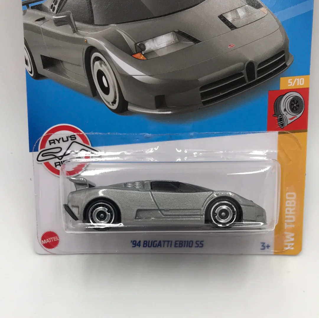 2022 hot wheels J case #65 94 Bugatti EB110 SS 105D - Image 3