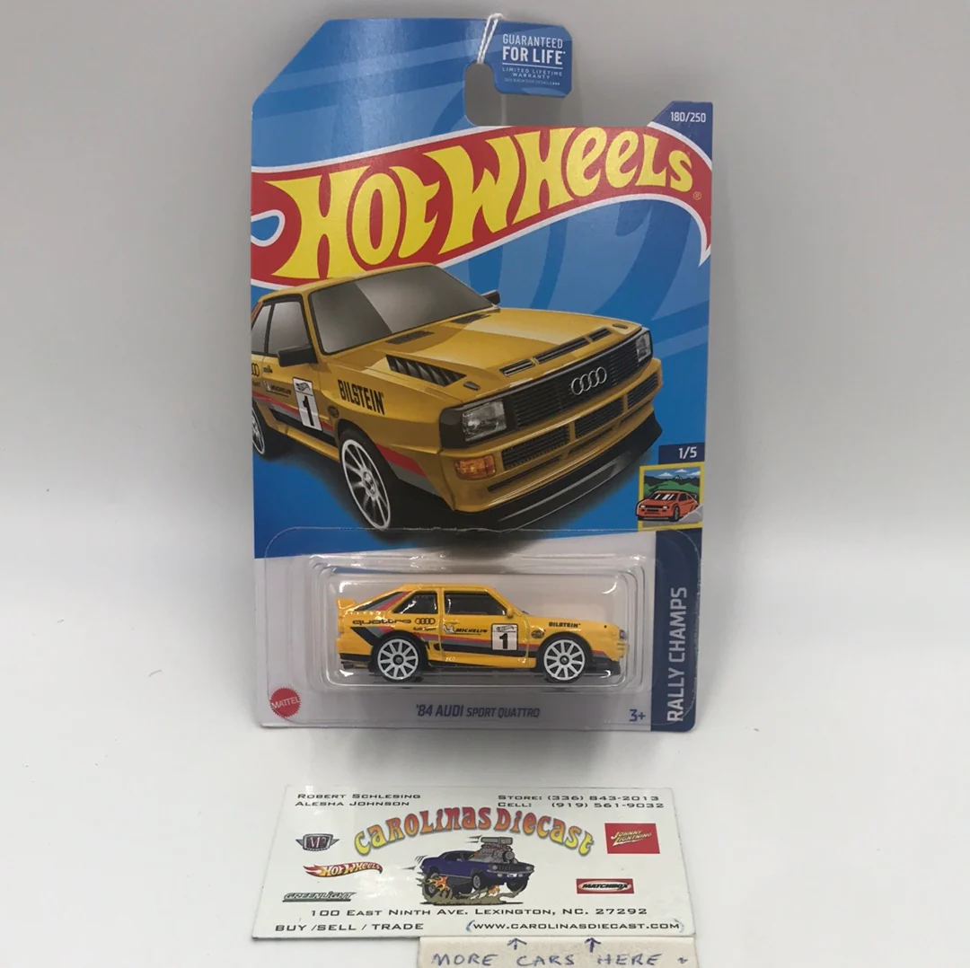 2022 hot wheels K case #180 84 Audi Sport Quattro 107C