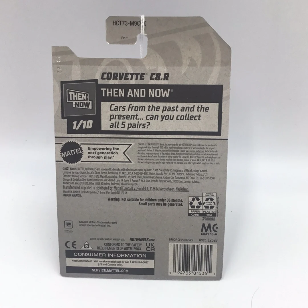 2022 hot wheels K case #190 Corvette C8.R 15A - Image 4