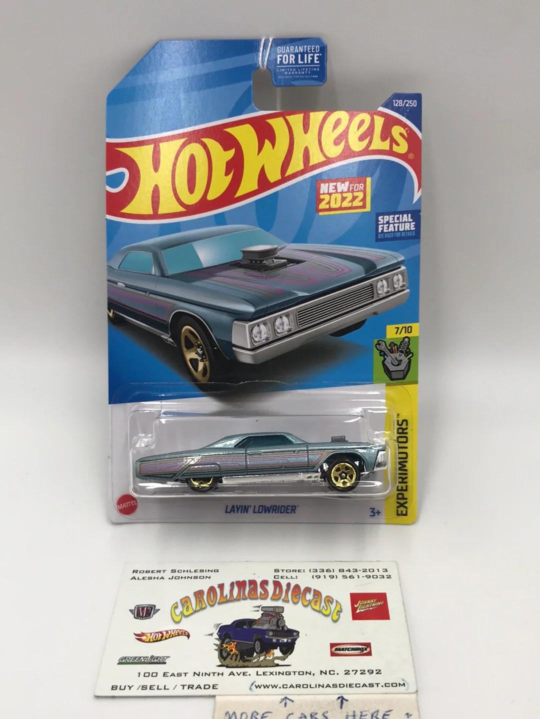 2022 hot wheels L M case #128 Layin Lowrider 10G - Image 2