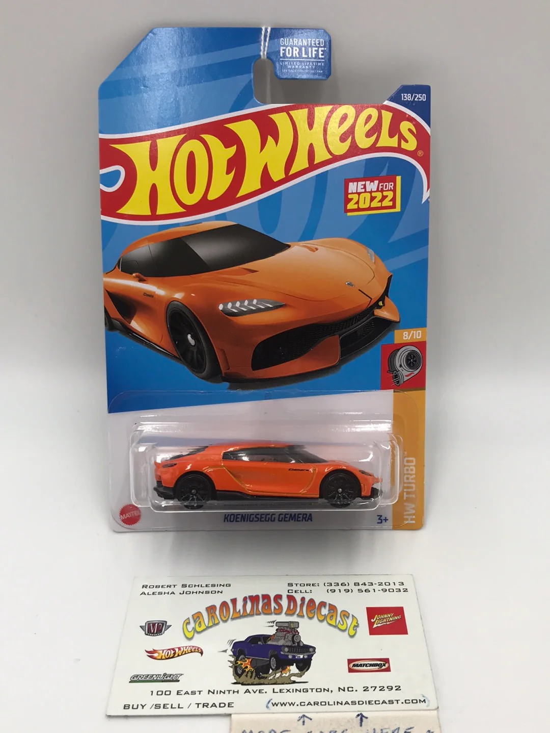 2022 hot wheels L M  case #138 Koenigsegg gemera 104G
