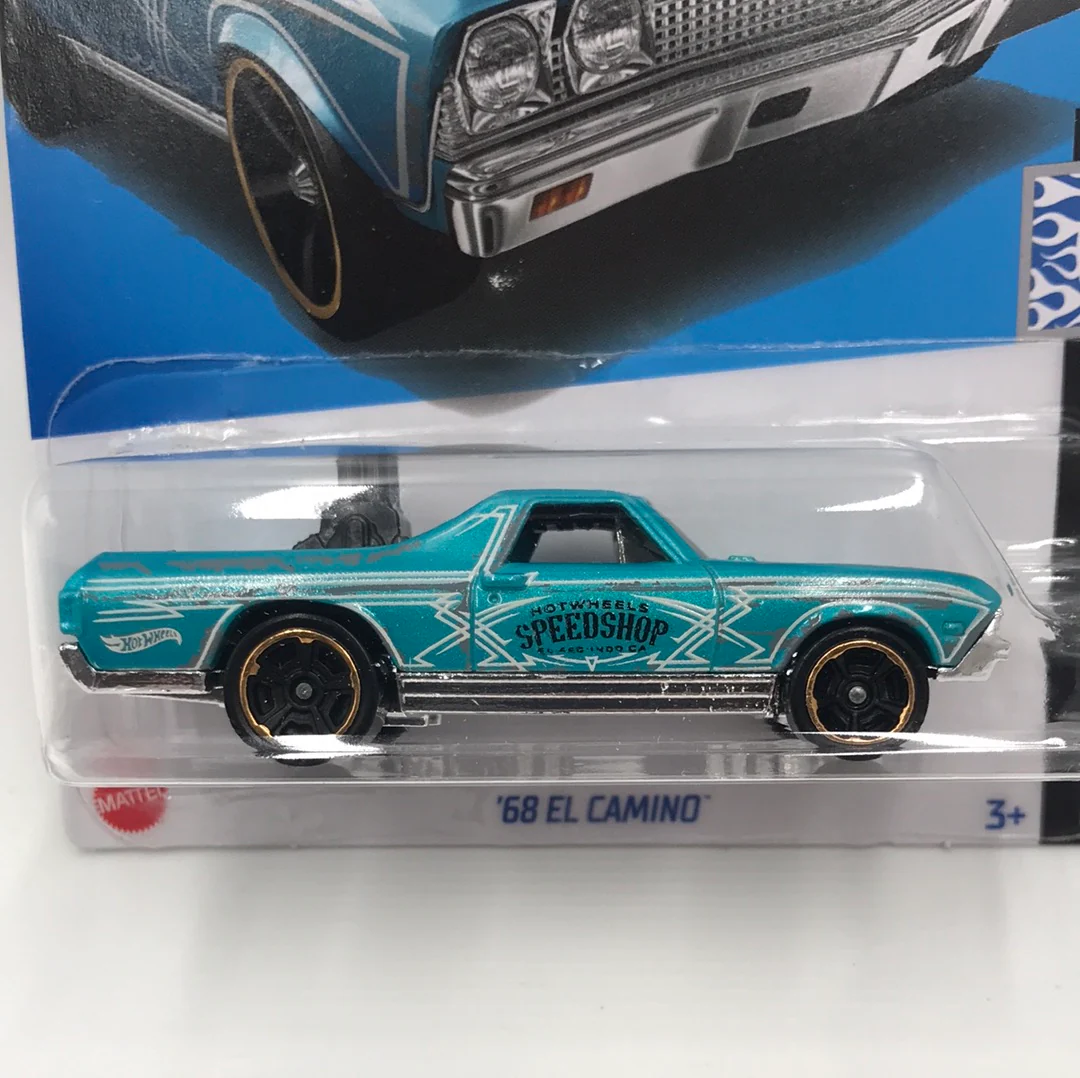2022 hot wheels L M case #196 68 El Camino 1H - Image 2
