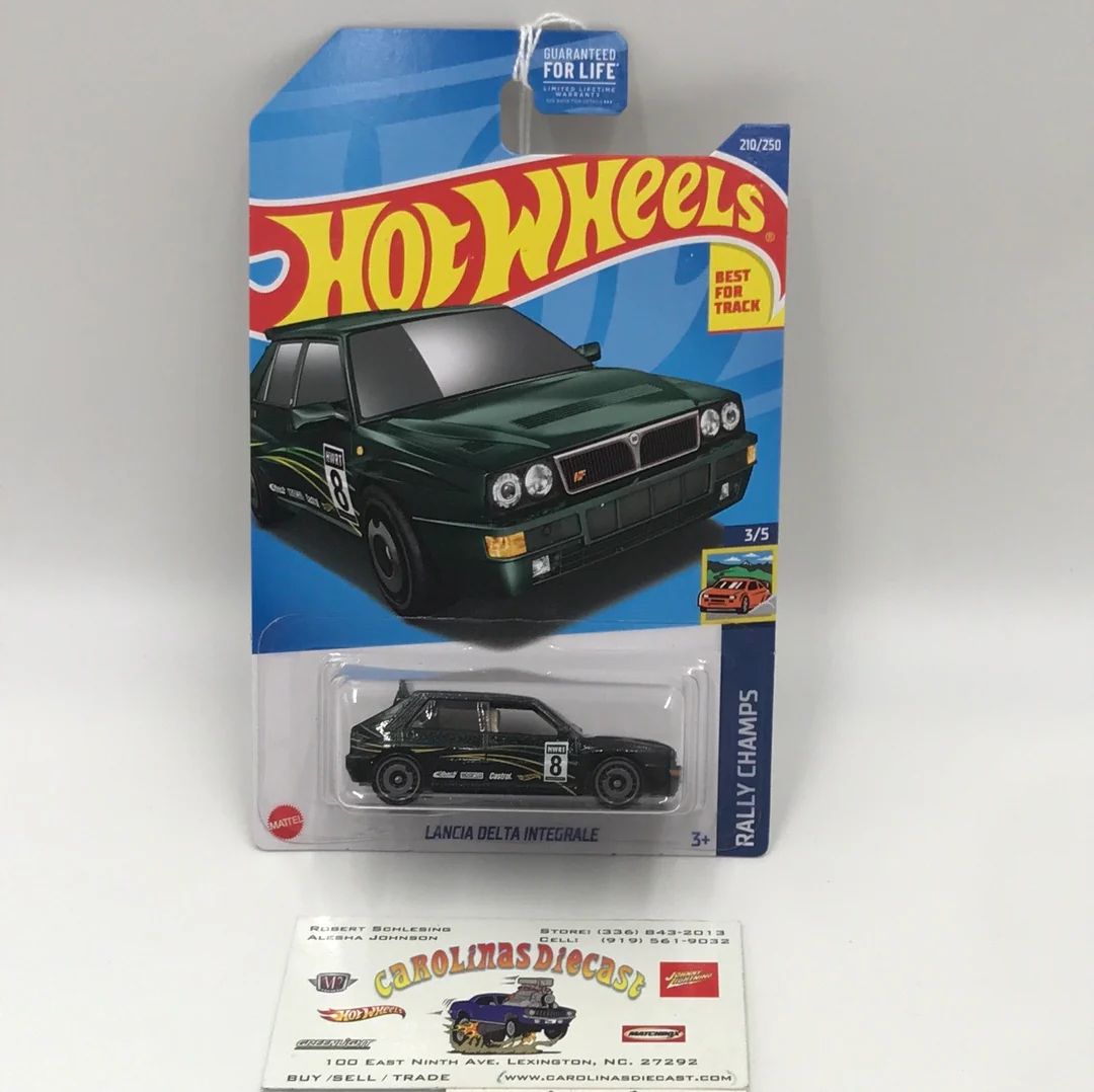 2022 hot wheels L M case #210 Lancia Delta Integrale 81H